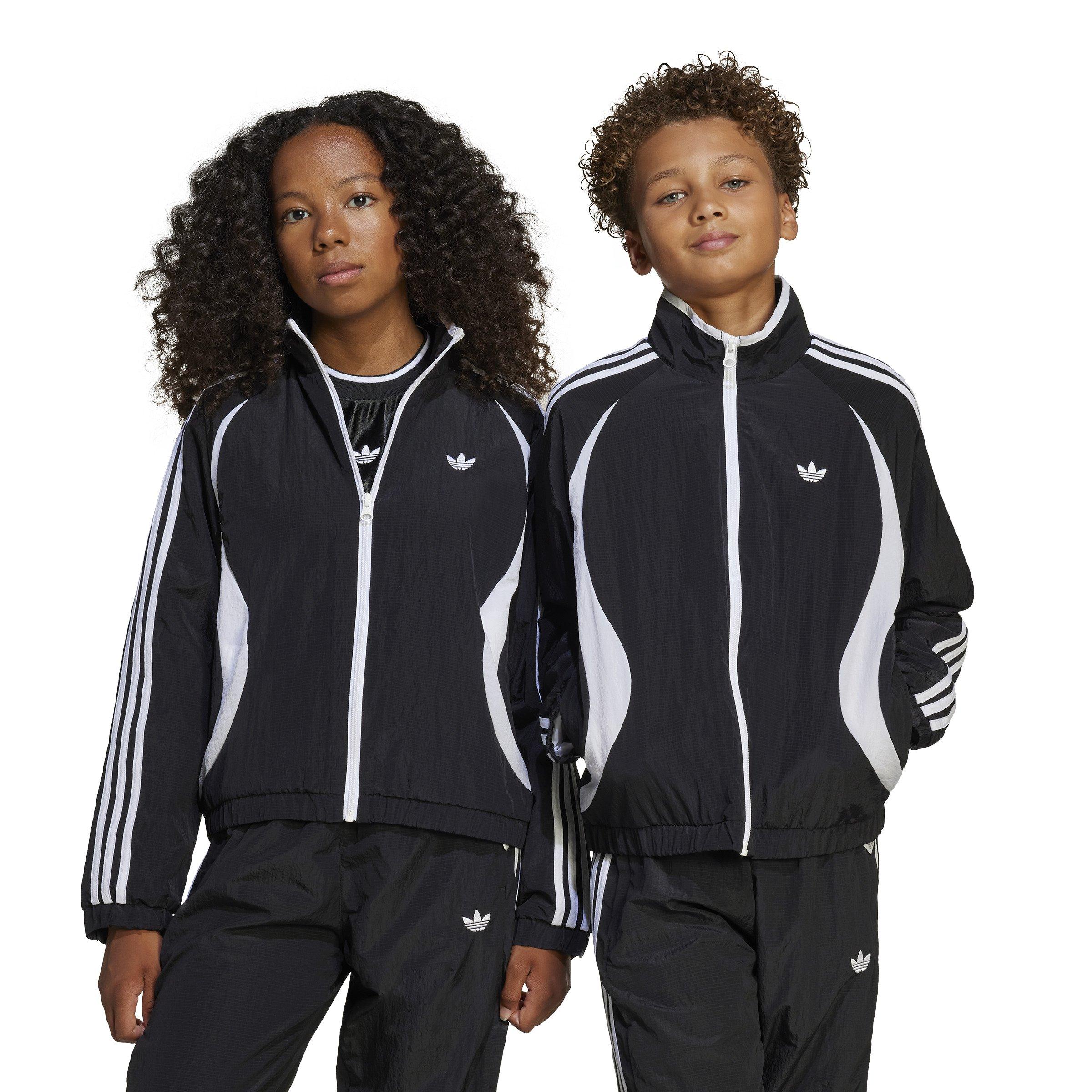 adidas Originals Teamgeist Big Kids' Black Track Top