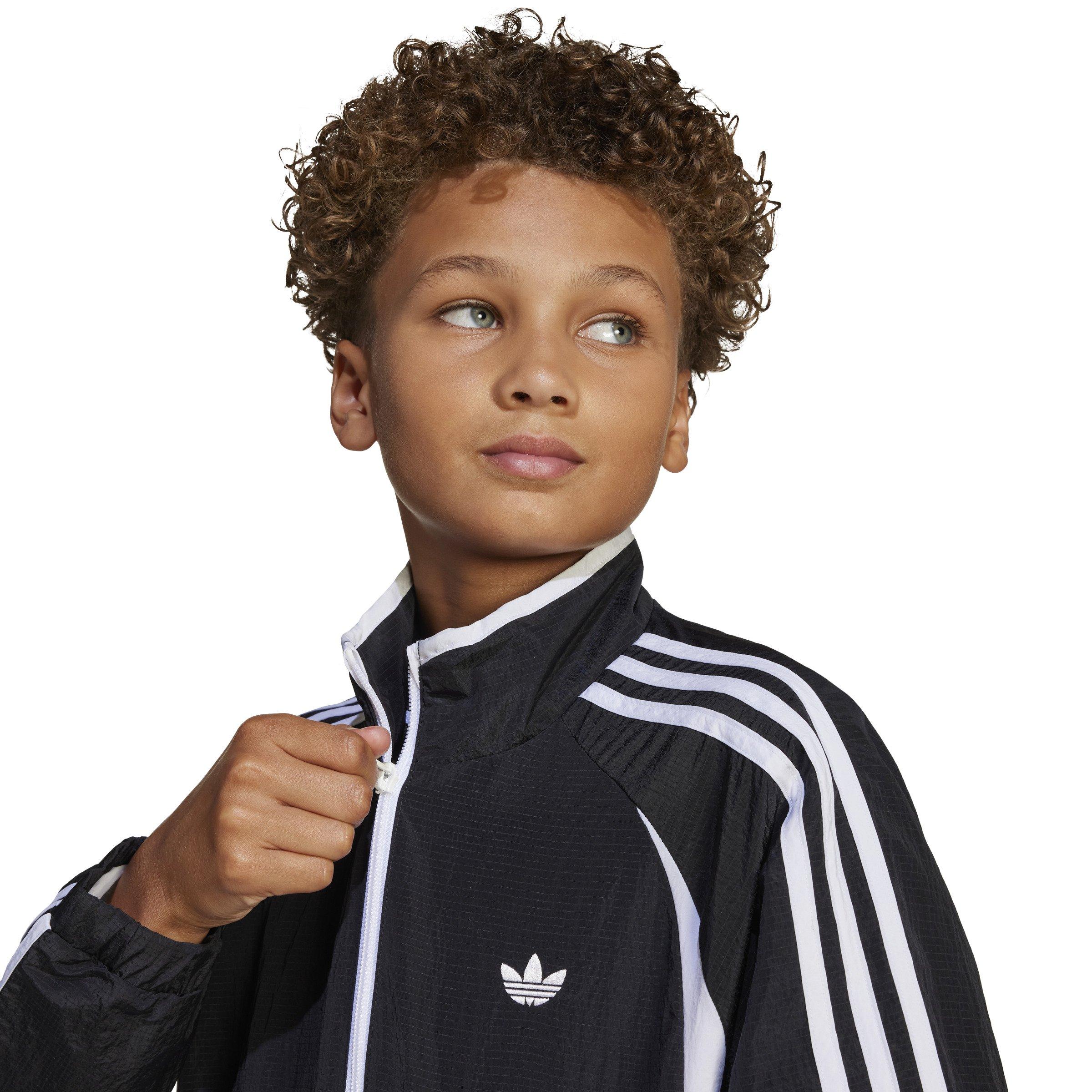 adidas Originals Teamgeist Big Kids' Black Track Top