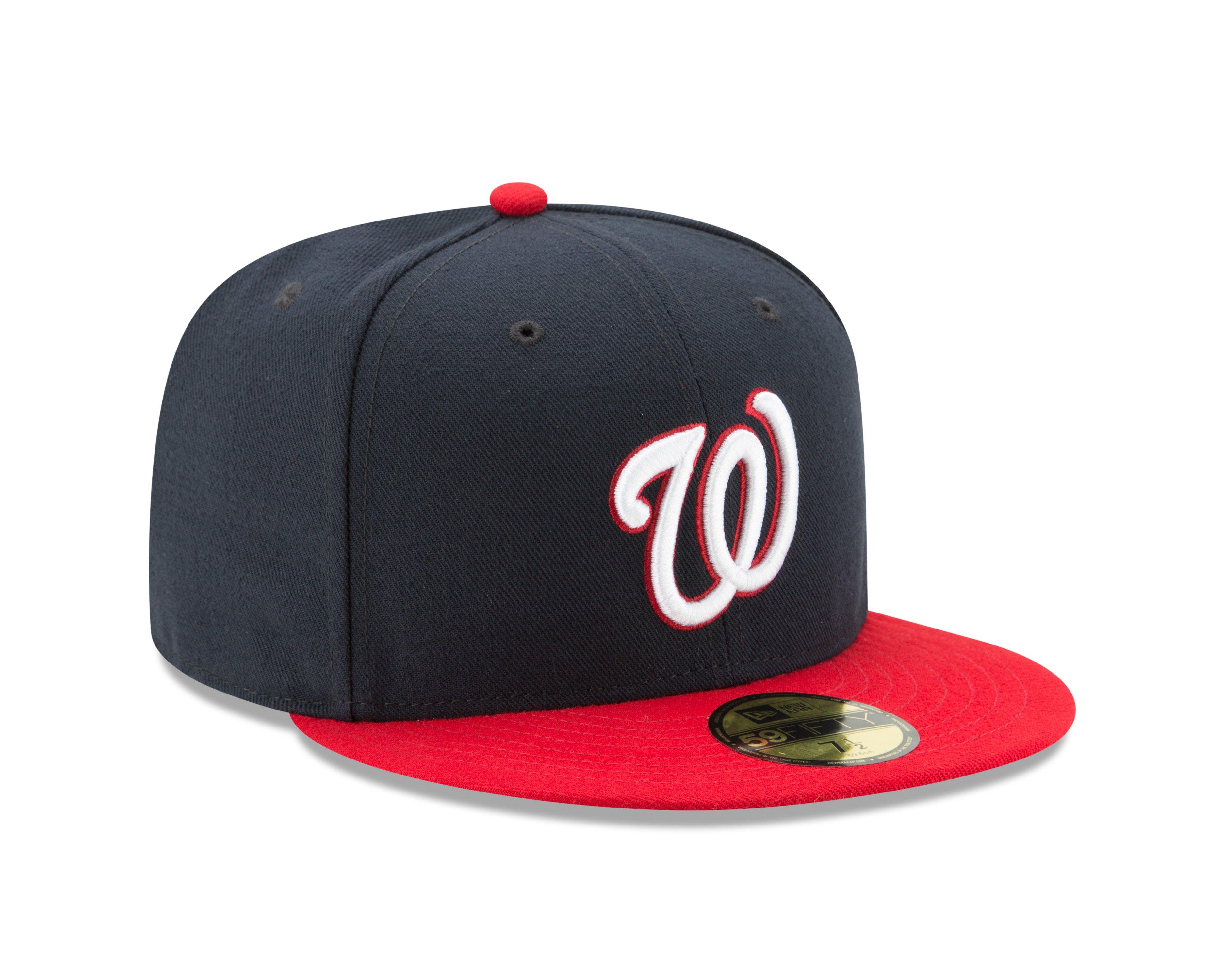  MLB Washington Nationals White Front Basic 59Fifty Fitted Cap  : Sports Fan Baseball Caps : Sports & Outdoors