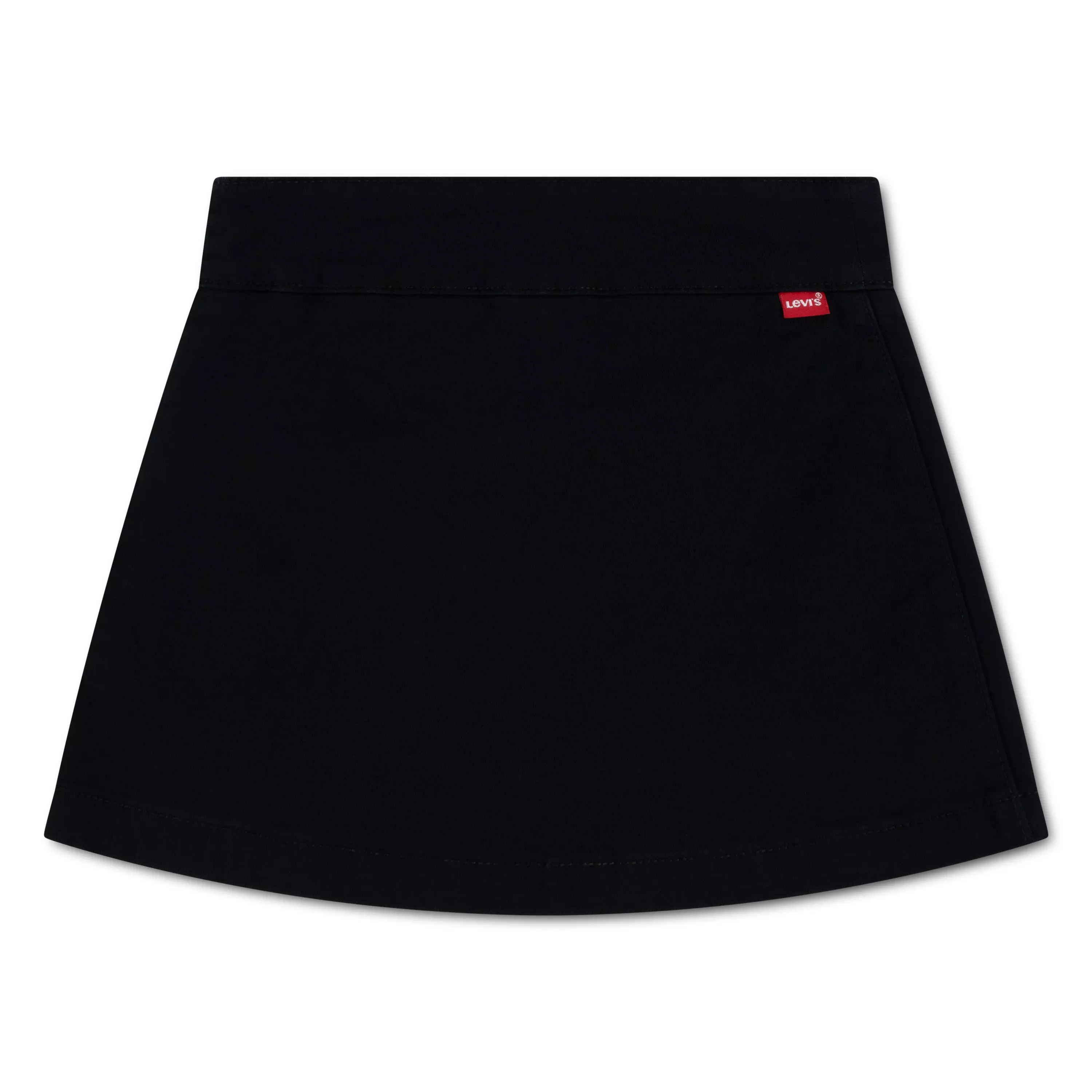 Levi's Little Girls' Pleated Uniform Skort - Black - BLACK