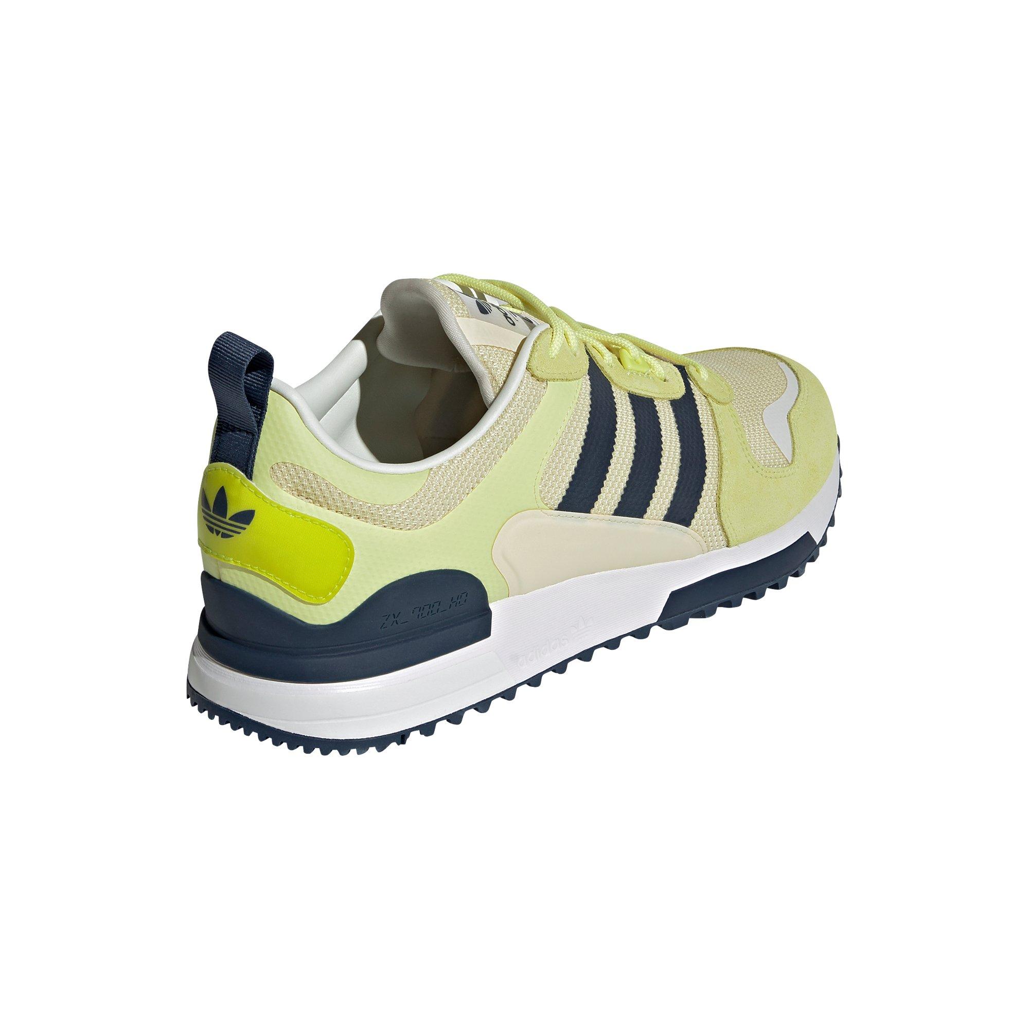 adidas Originals ZX 700 HD "Yellow/Navy" Men's Running Shoe - YELLOW/NAVY Thumbnail View 4