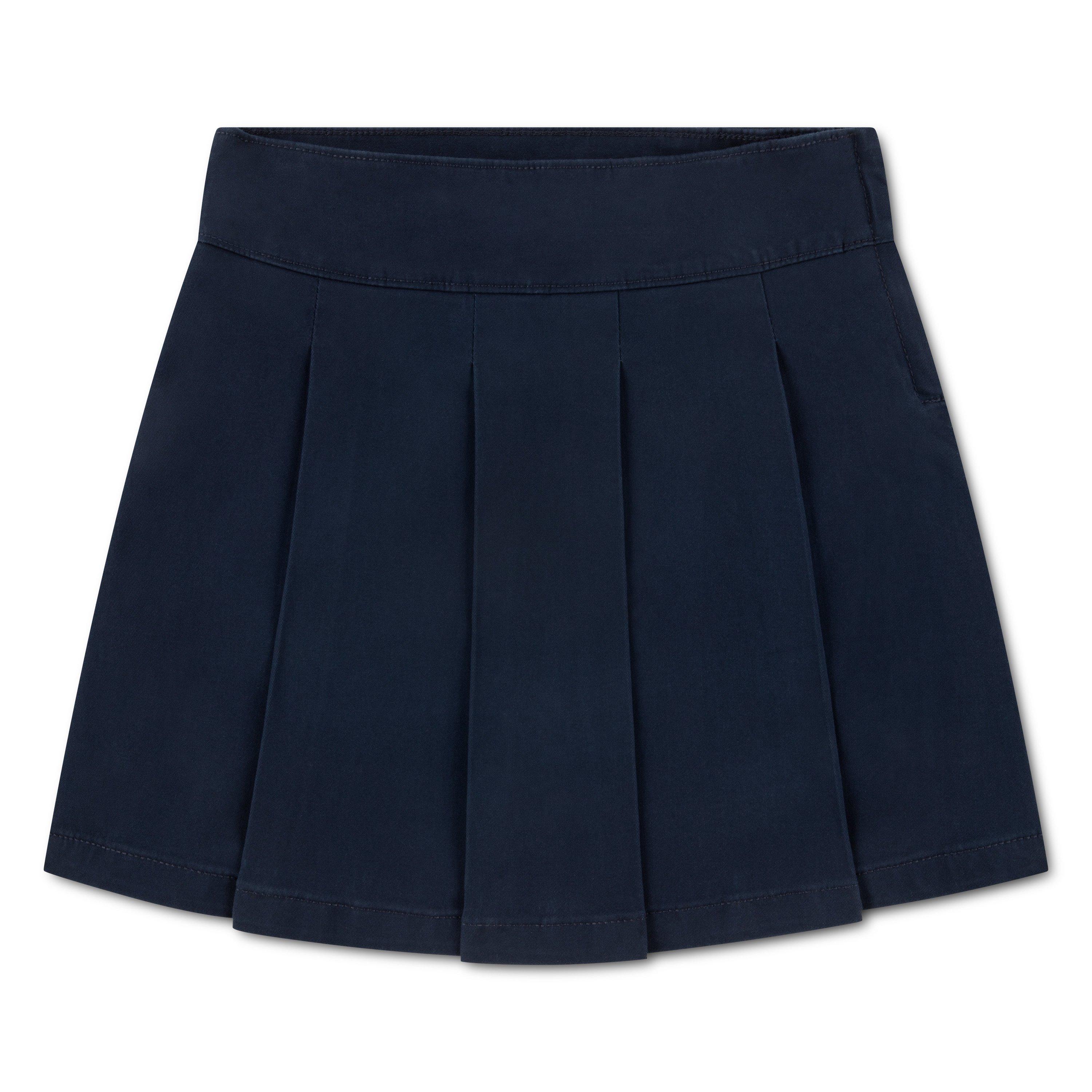 Levi's Pleated Uniform Little Girls' Navy Skort