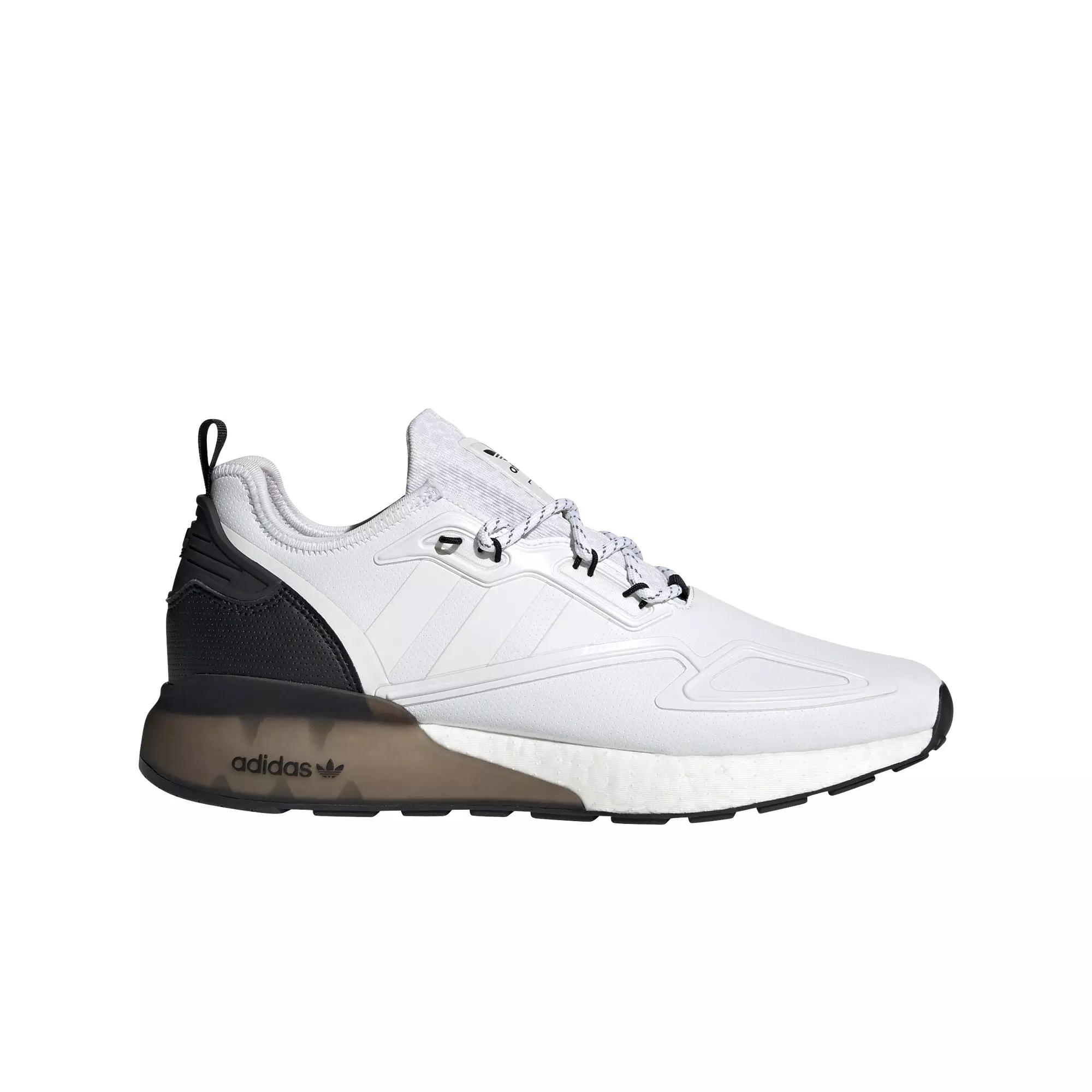 adidas Originals ZX 2K Boost "White/Black" Men's Running Shoe - WHITE/BLACK