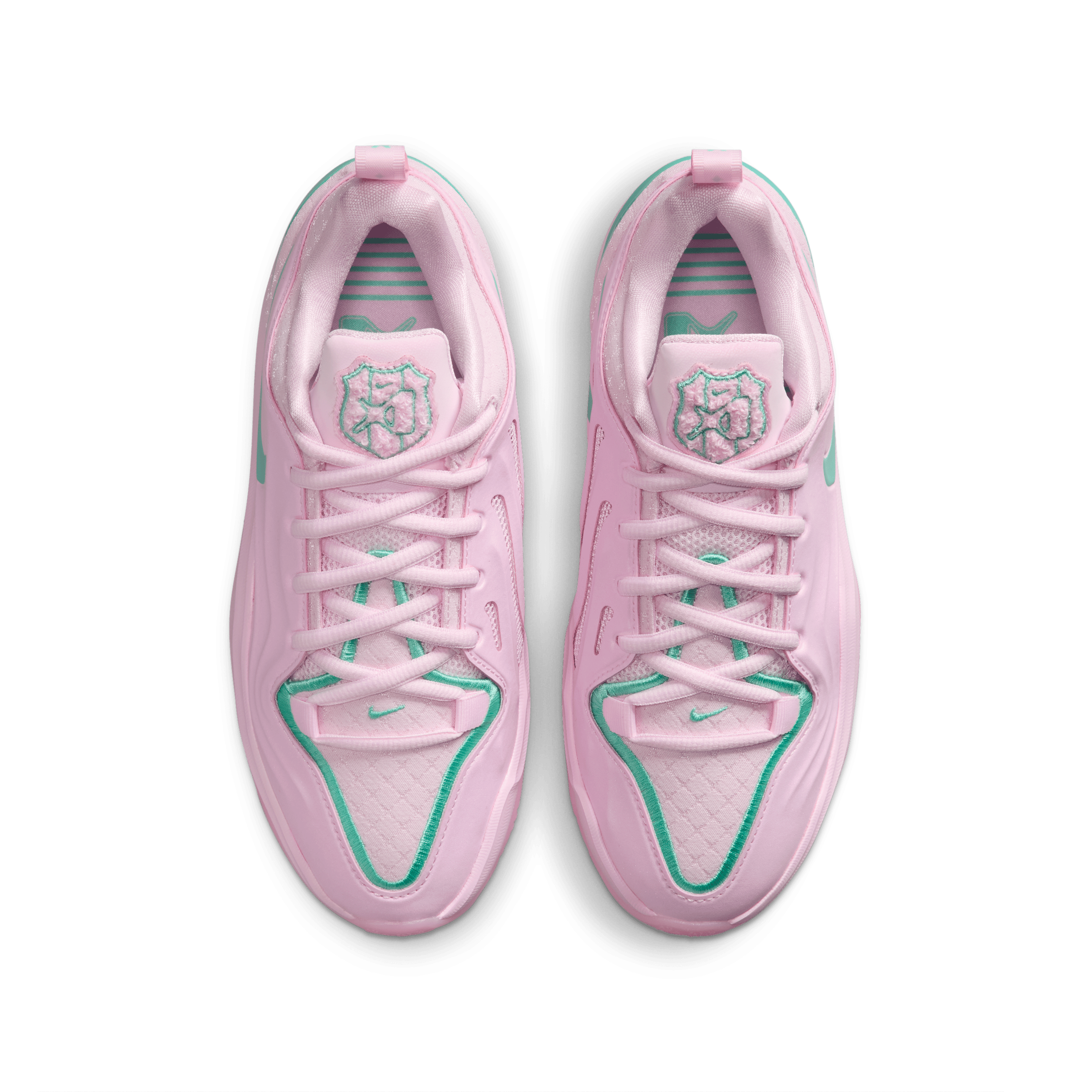 Nike A'Two "Playmakers" Big Kids' Basketball Shoe - PINK Thumbnail View 6