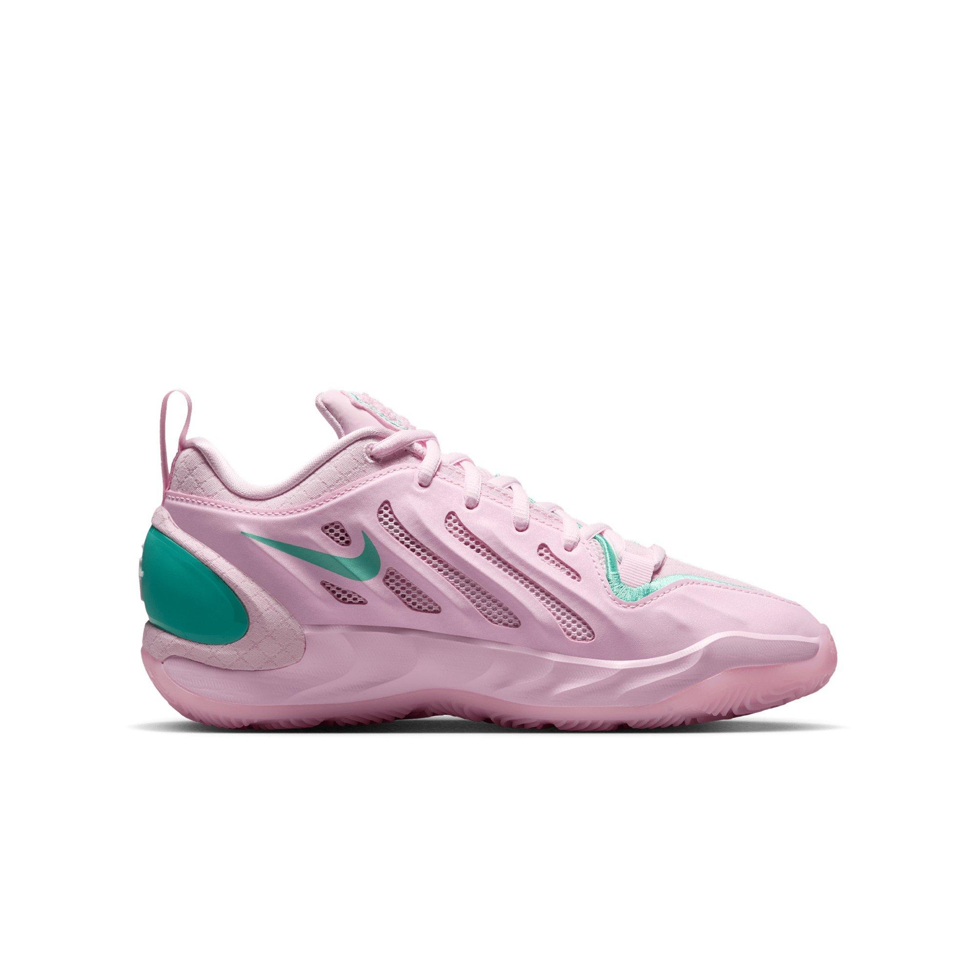 Nike A'Two "Playmakers" Big Kids' Basketball Shoe - PINK Thumbnail View 3