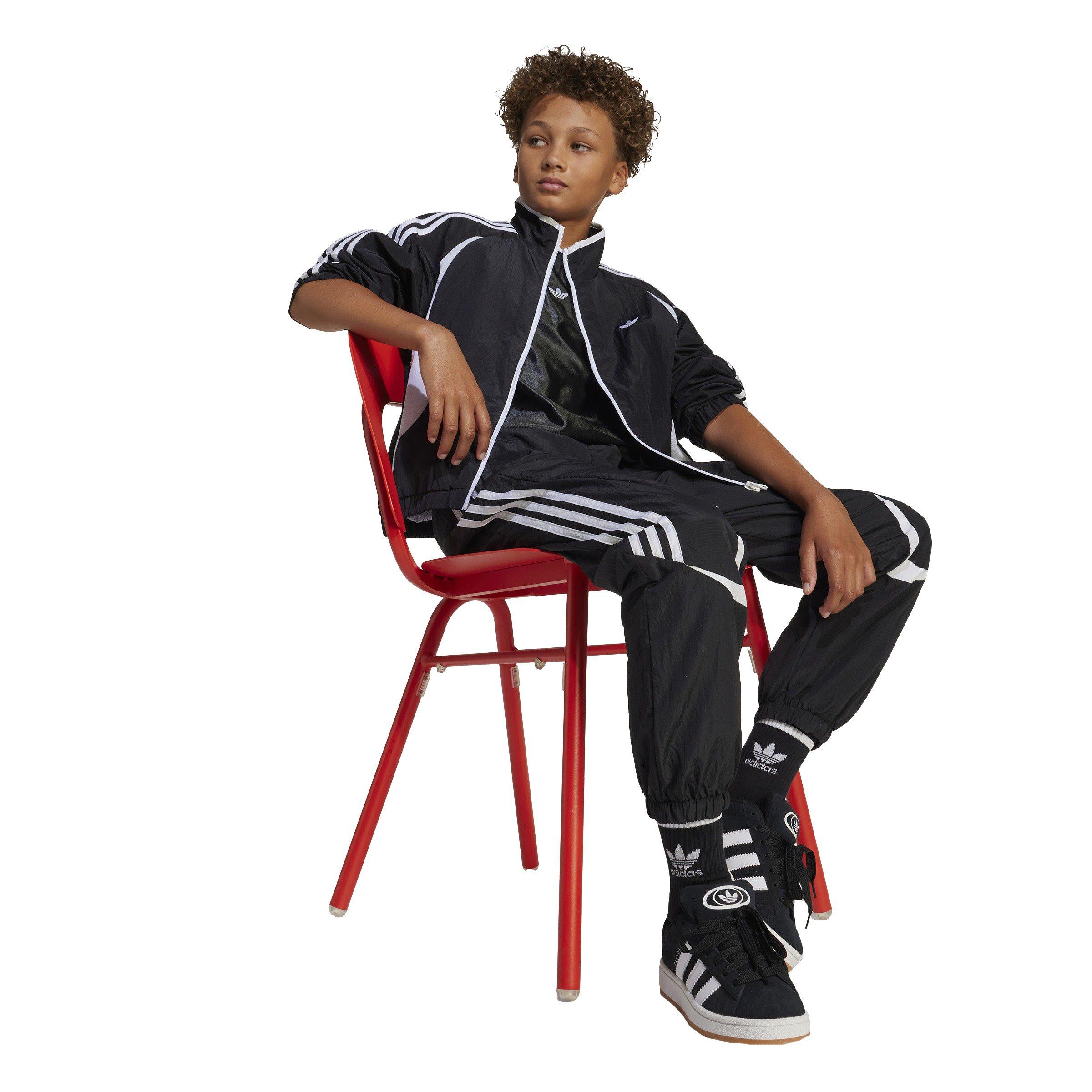 adidas Originals Teamgeist Big Kids' Black Track Pants