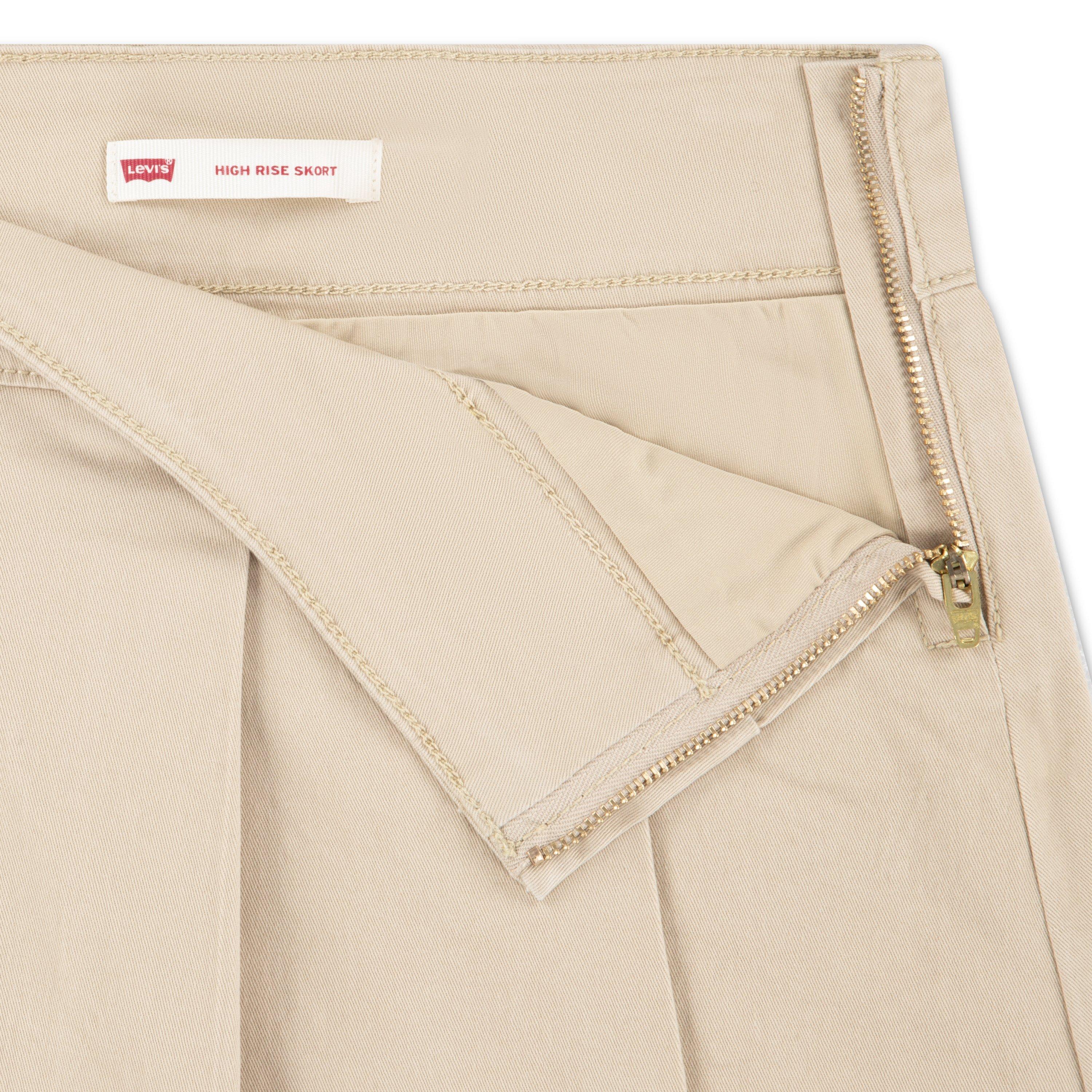 Levi's Pleated Uniform Little Girls' Beige Skort