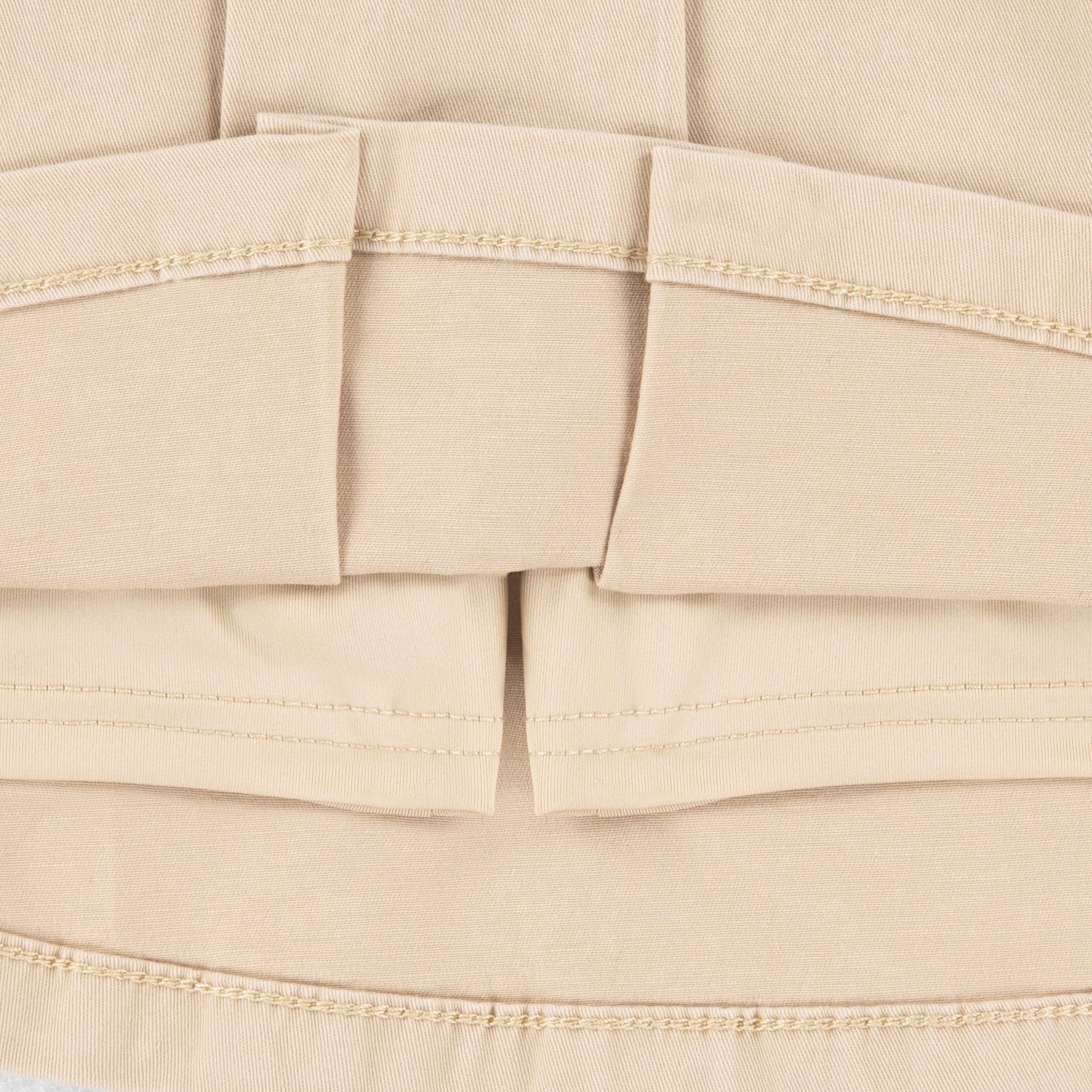 Levi's Pleated Uniform Little Girls' Beige Skort