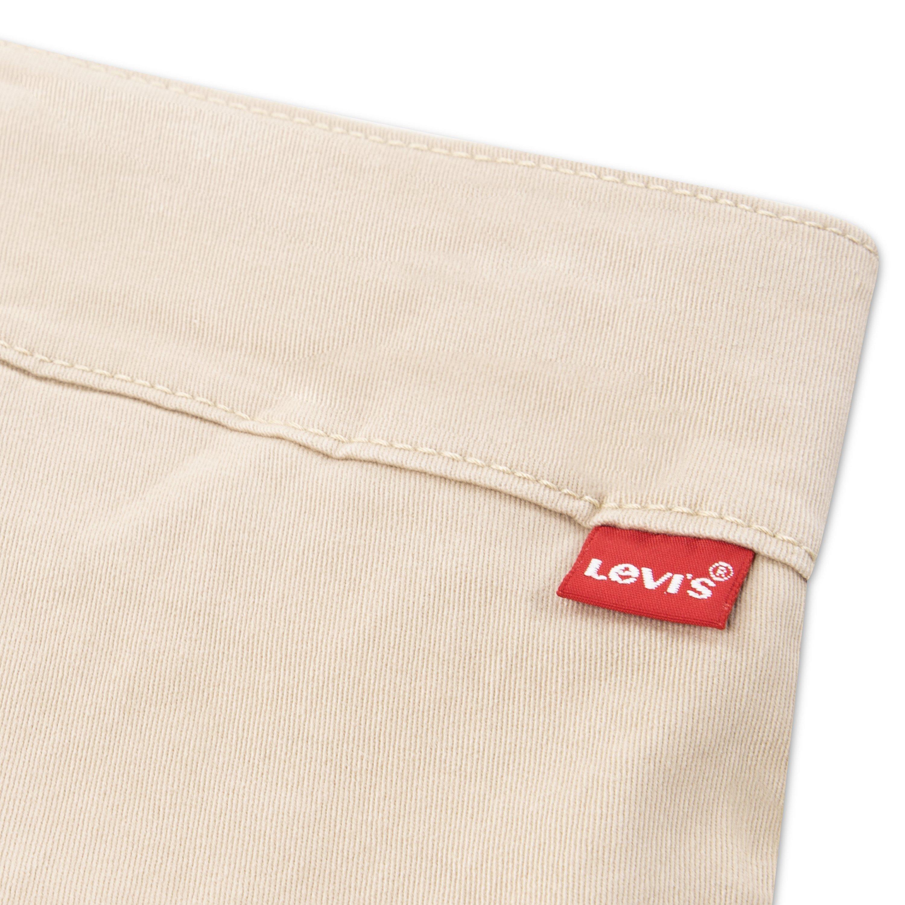Levi's Pleated Uniform Little Girls' Beige Skort