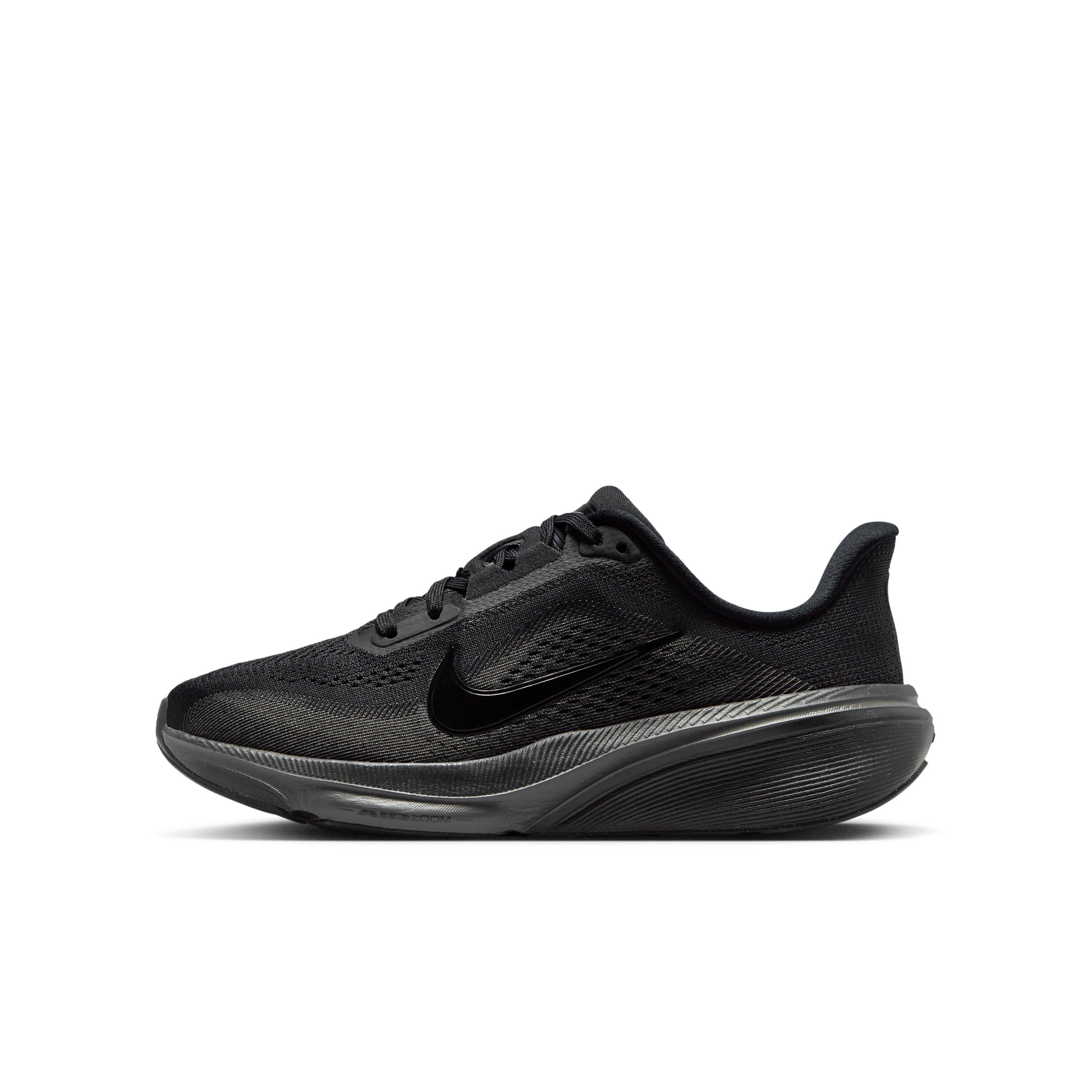 Nike Pegasus 42 "Black/Anthracite/Black" Grade School Boys' Running Shoe - BLACK/ANTHRACITE/BLACK Thumbnail View 2