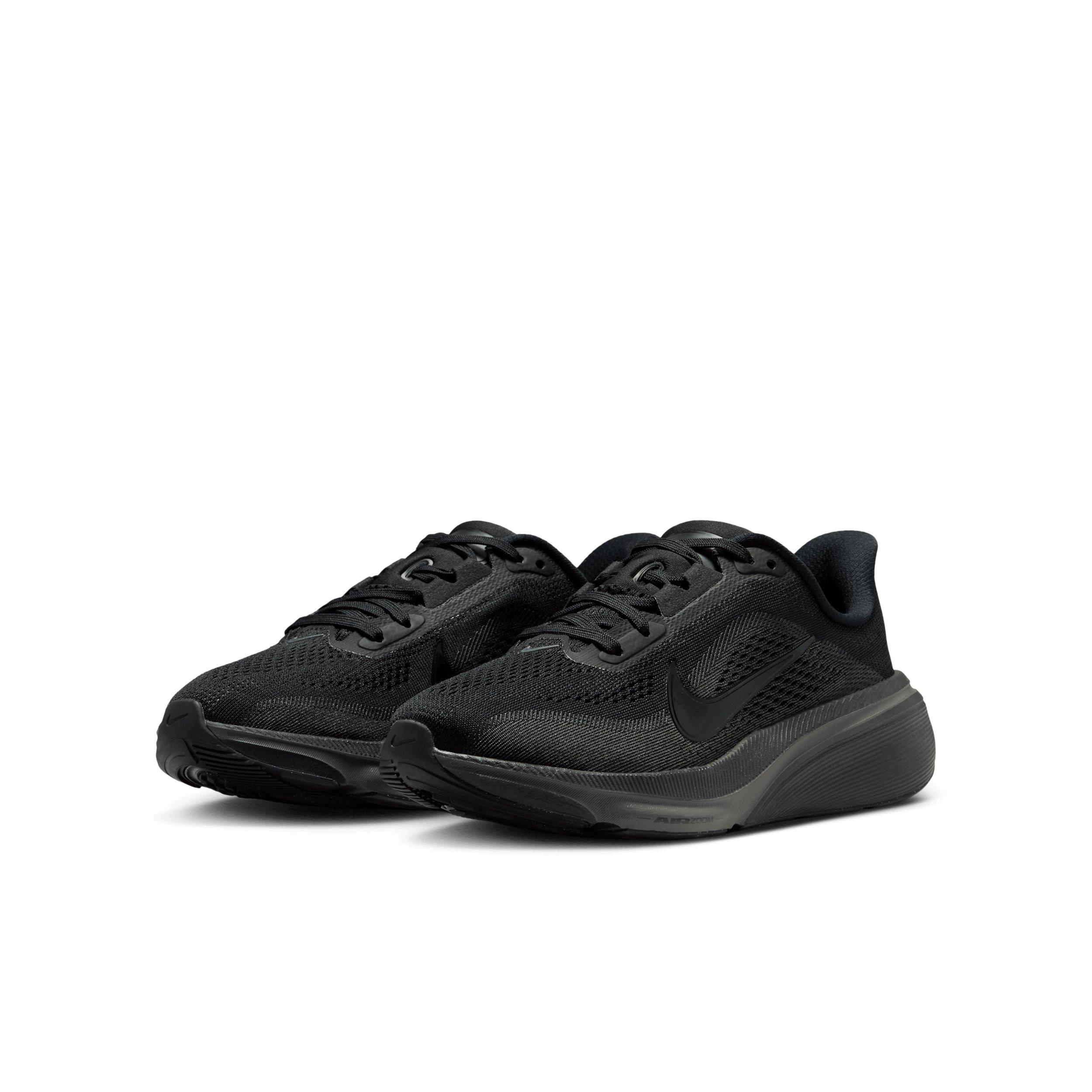 Nike Pegasus 42 "Black/Anthracite/Black" Grade School Boys' Running Shoe - BLACK/ANTHRACITE/BLACK Thumbnail View 3