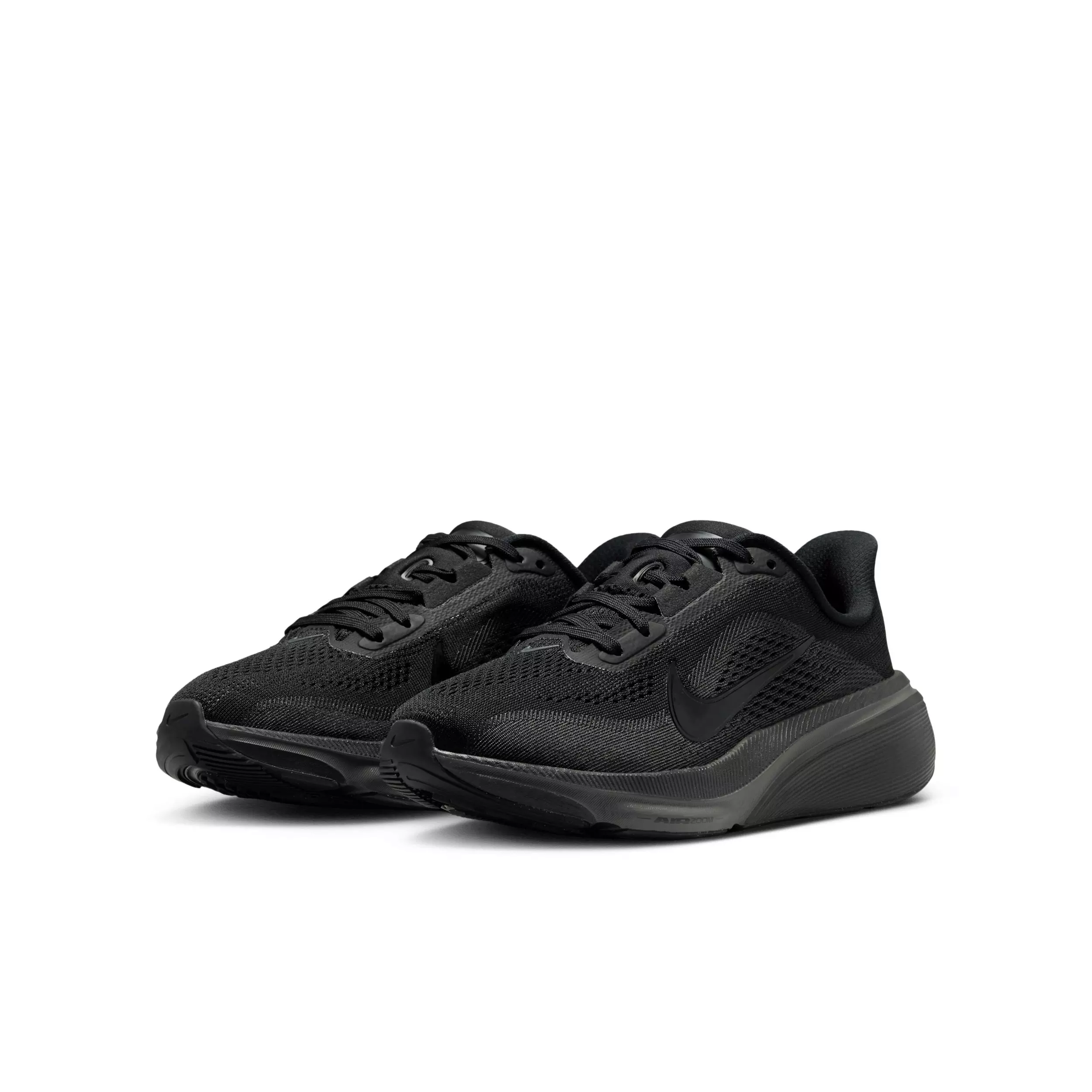 Nike Pegasus 42 "Black/Anthracite/Black" Grade School Boys' Running Shoe - BLACK/ANTHRACITE/BLACK