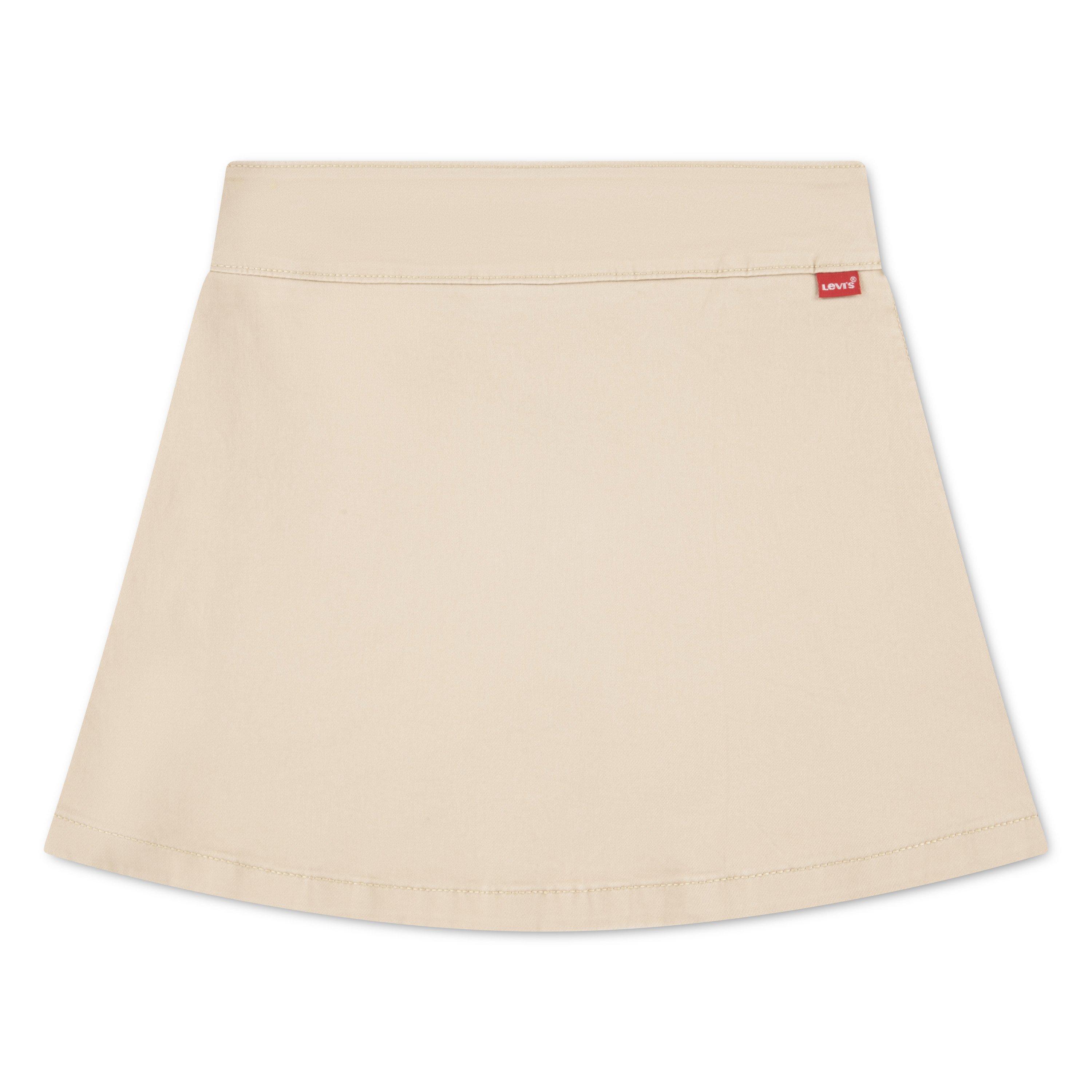 Levi's Pleated Uniform Big Girls' Beige Skort