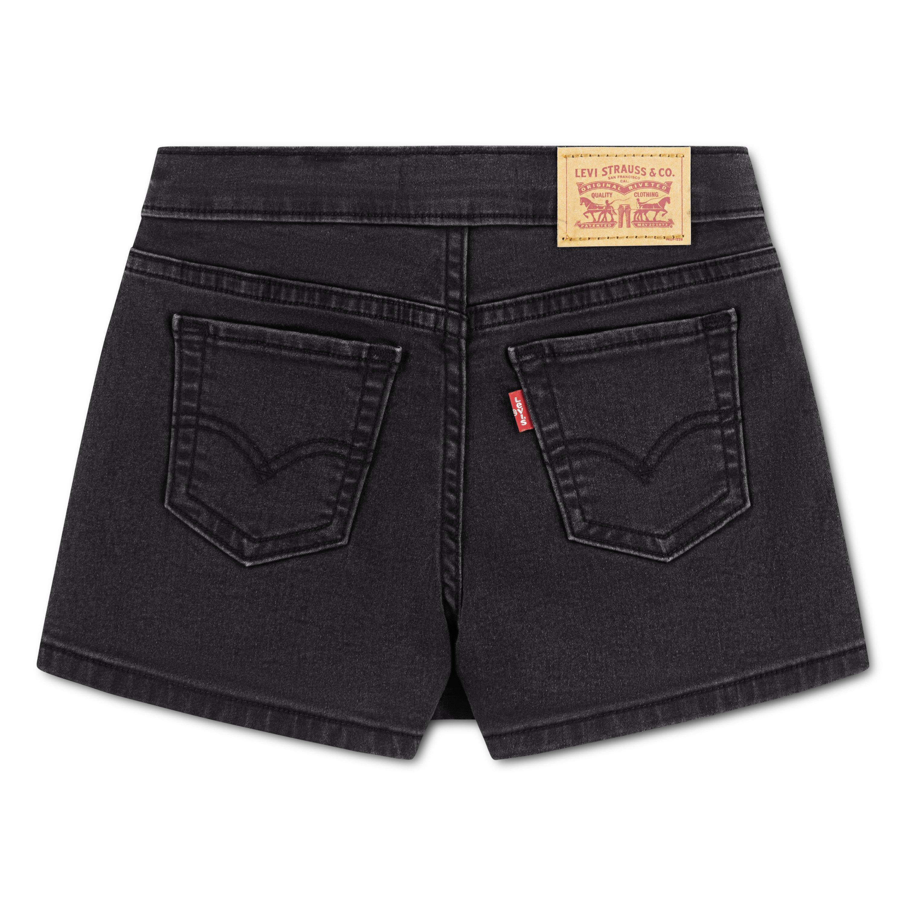 Levi's Little Girls' Denim Black Wash Skort - BLACK Thumbnail View 2