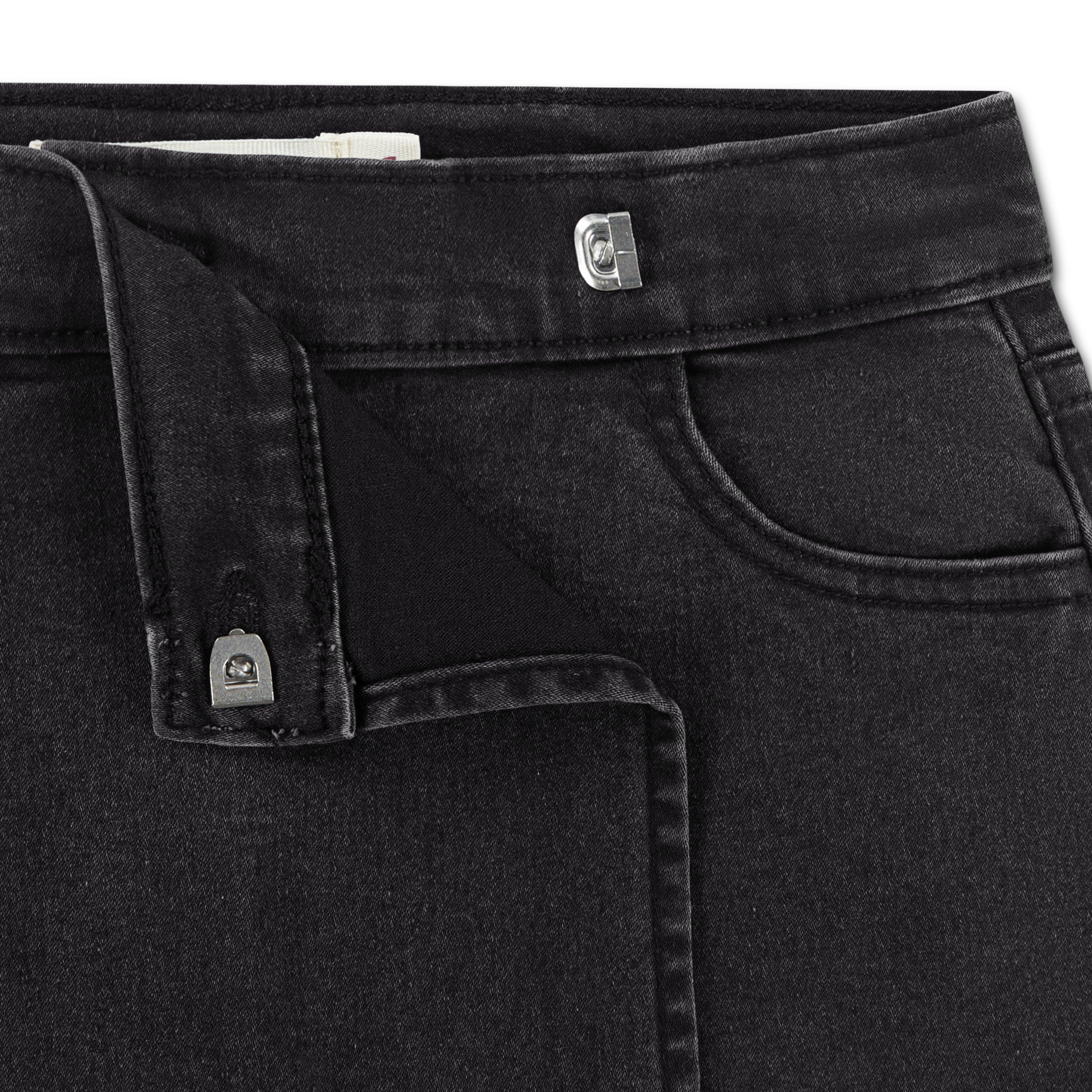 Levi's Little Girls' Denim Wash Skort - Black - BLACK Thumbnail View 3