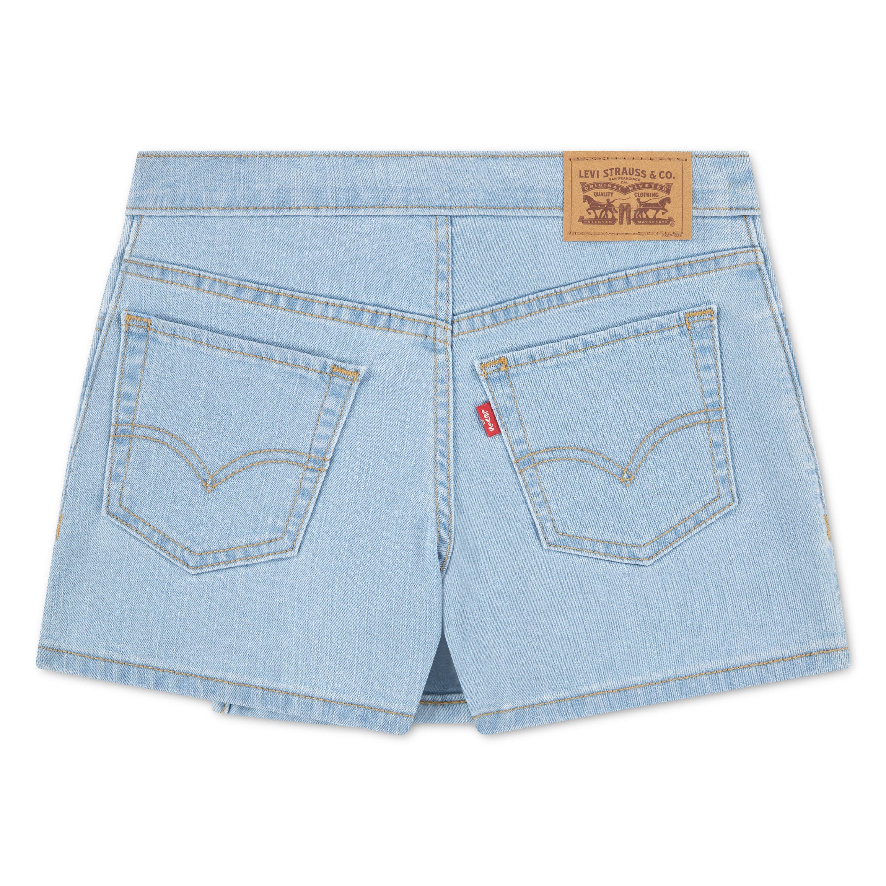 Levi's Little Girls' Denim Skort -Lt Blue - LT BLUE
