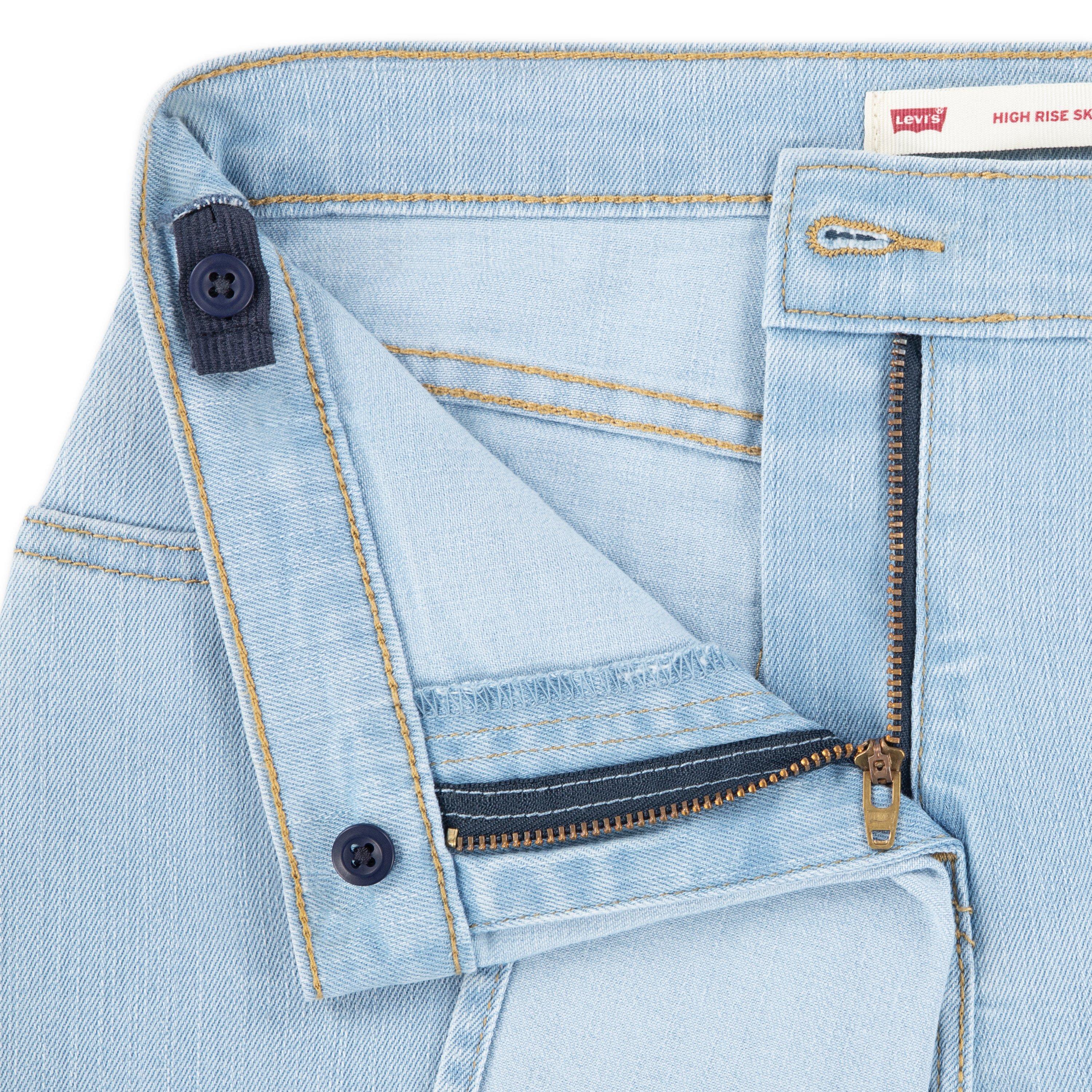 Levi's Little Girls' Denim Skort -Lt Blue - LT BLUE