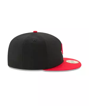 Men's Cincinnati Reds New Era Red Logo Elements 59FIFTY Fitted Hat