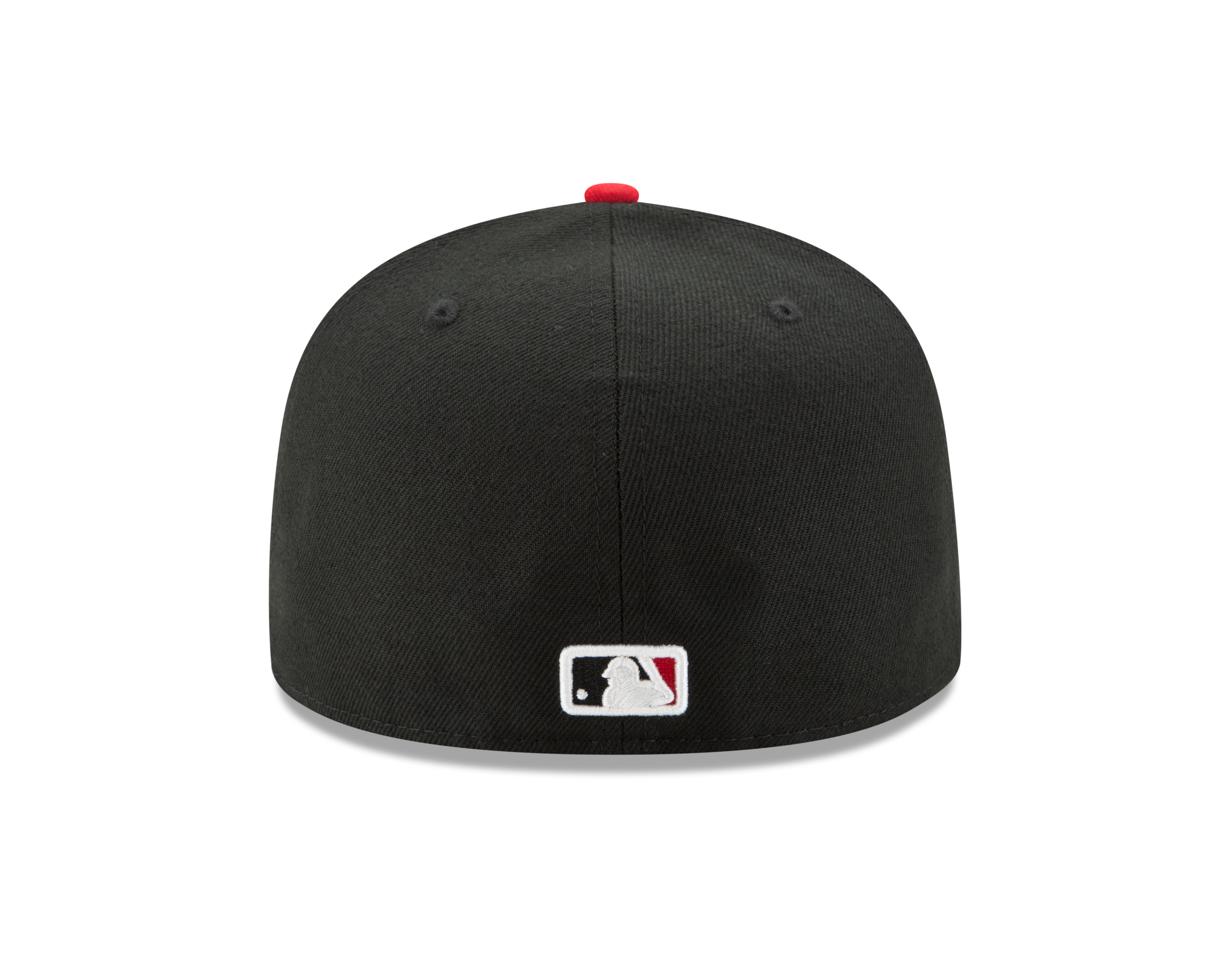 New Era Cincinnati Reds Authentic Collection 59FIFTY Fitted Hat-Black/Red