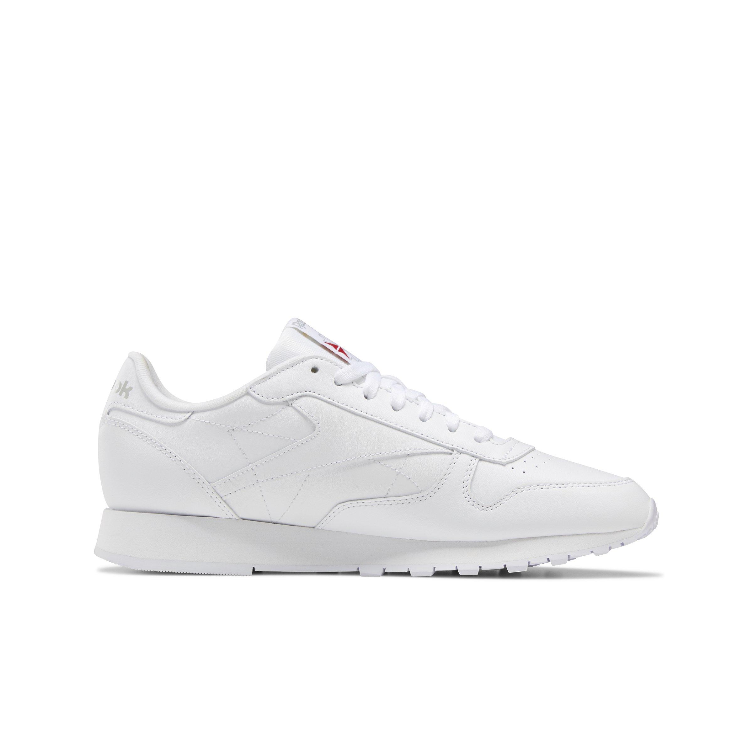 Reebok Classic Leather "Ftwr White/Ftwr White/Pure Grey 3" Unisex Shoe - WHITE/GREY Thumbnail View 2