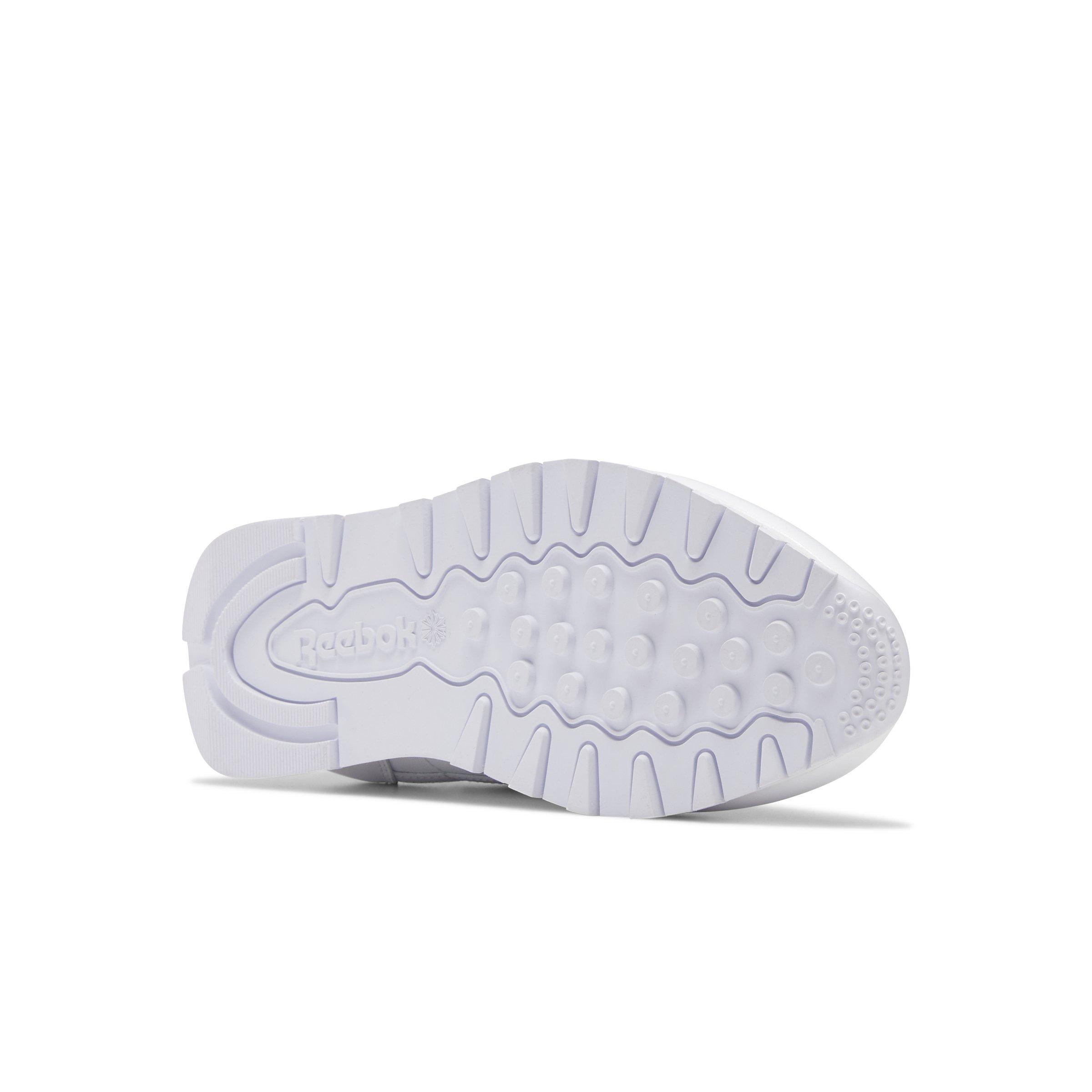 Reebok Classic Leather "Ftwr White/Ftwr White/Pure Grey 3" Unisex Shoe - WHITE/GREY Thumbnail View 6