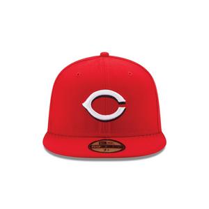 New Era Cincinnati Reds MLB 59FIFTY Authentic Collection Hat Fitted Hat-Red