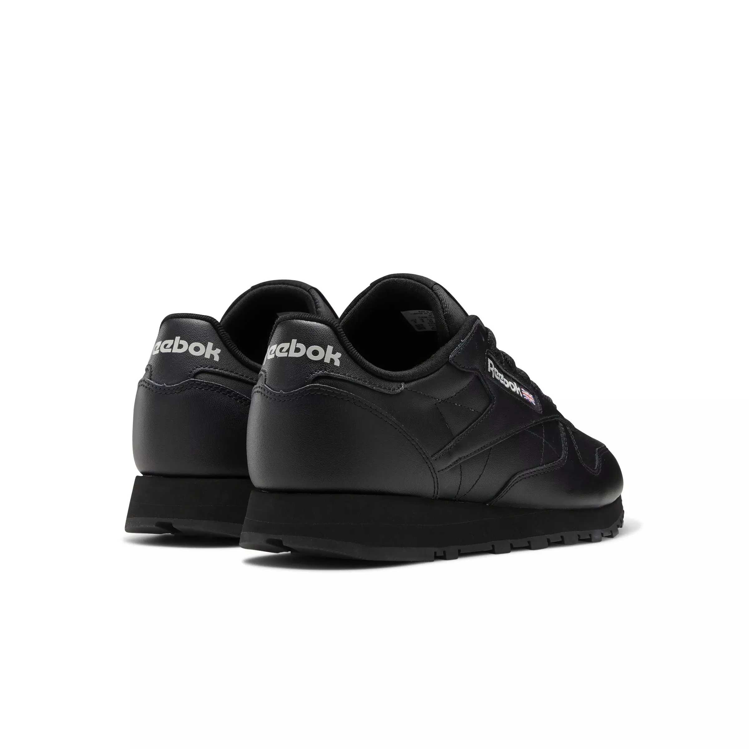 Reebok Classic Leather "Core Black/Core Black/Pure Grey 5" Unisex Shoe - BLACK/GREY