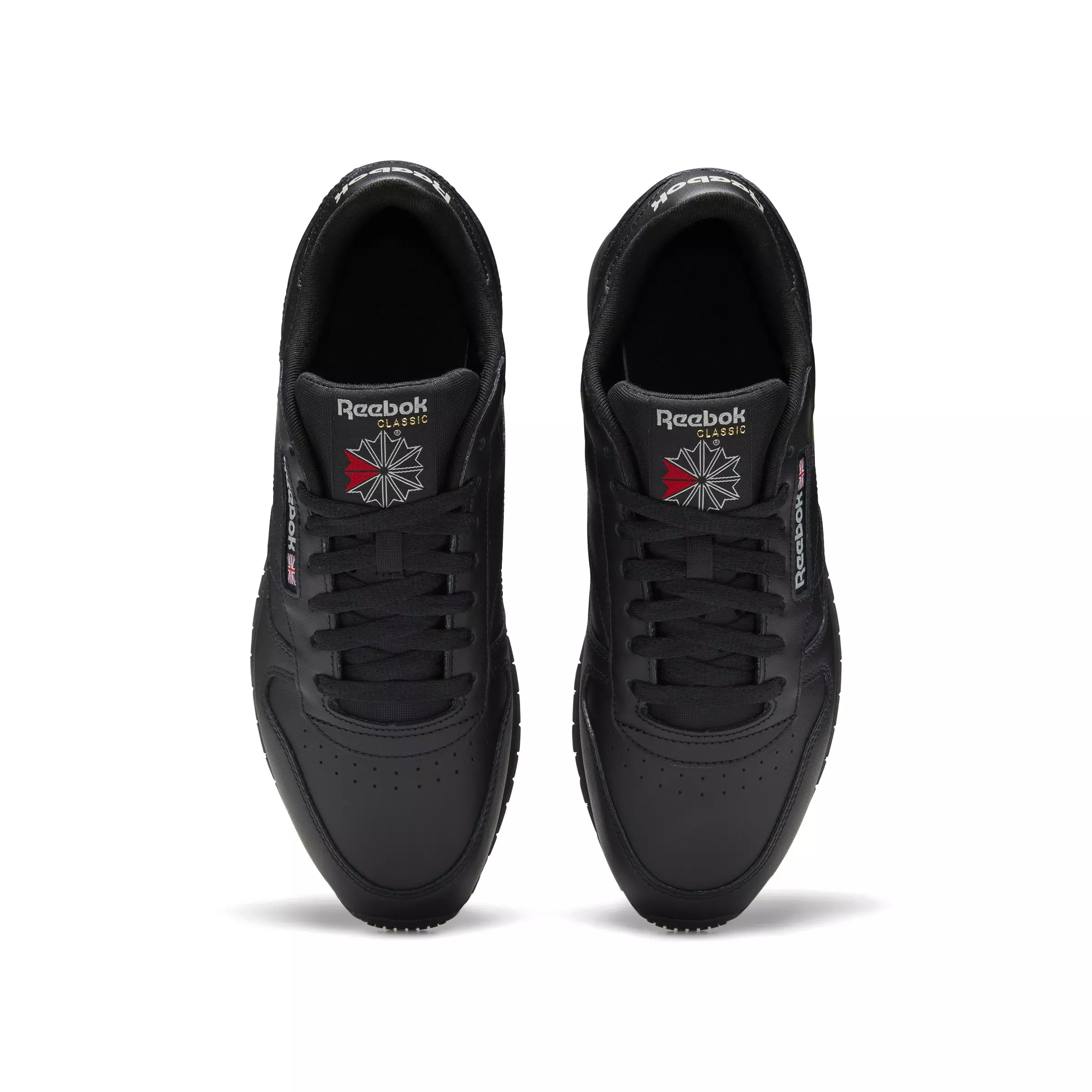 Reebok Classic Leather "Core Black/Core Black/Pure Grey 5" Unisex Shoe - BLACK/GREY