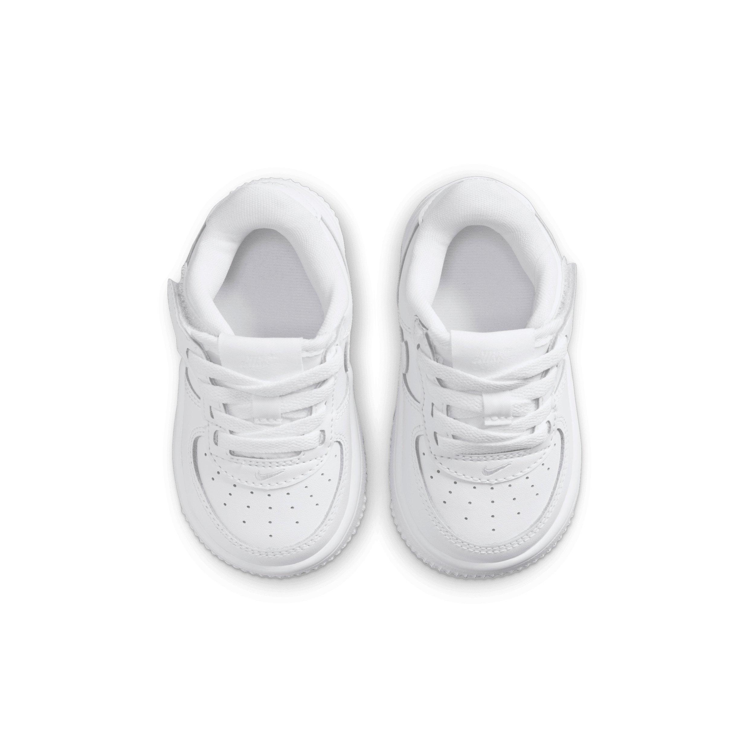 Nike Air Force 1 EasyOn "White/White/White" Infant Boys' Shoe - WHITE/WHITE/WHITE