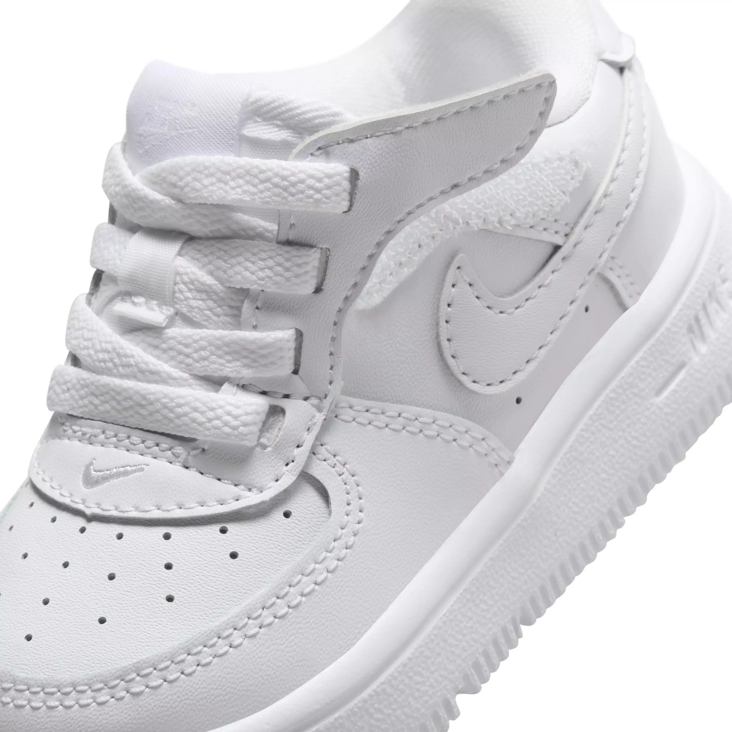 Nike Air Force 1 EasyOn "White/White/White" Infant Boys' Shoe - WHITE/WHITE/WHITE