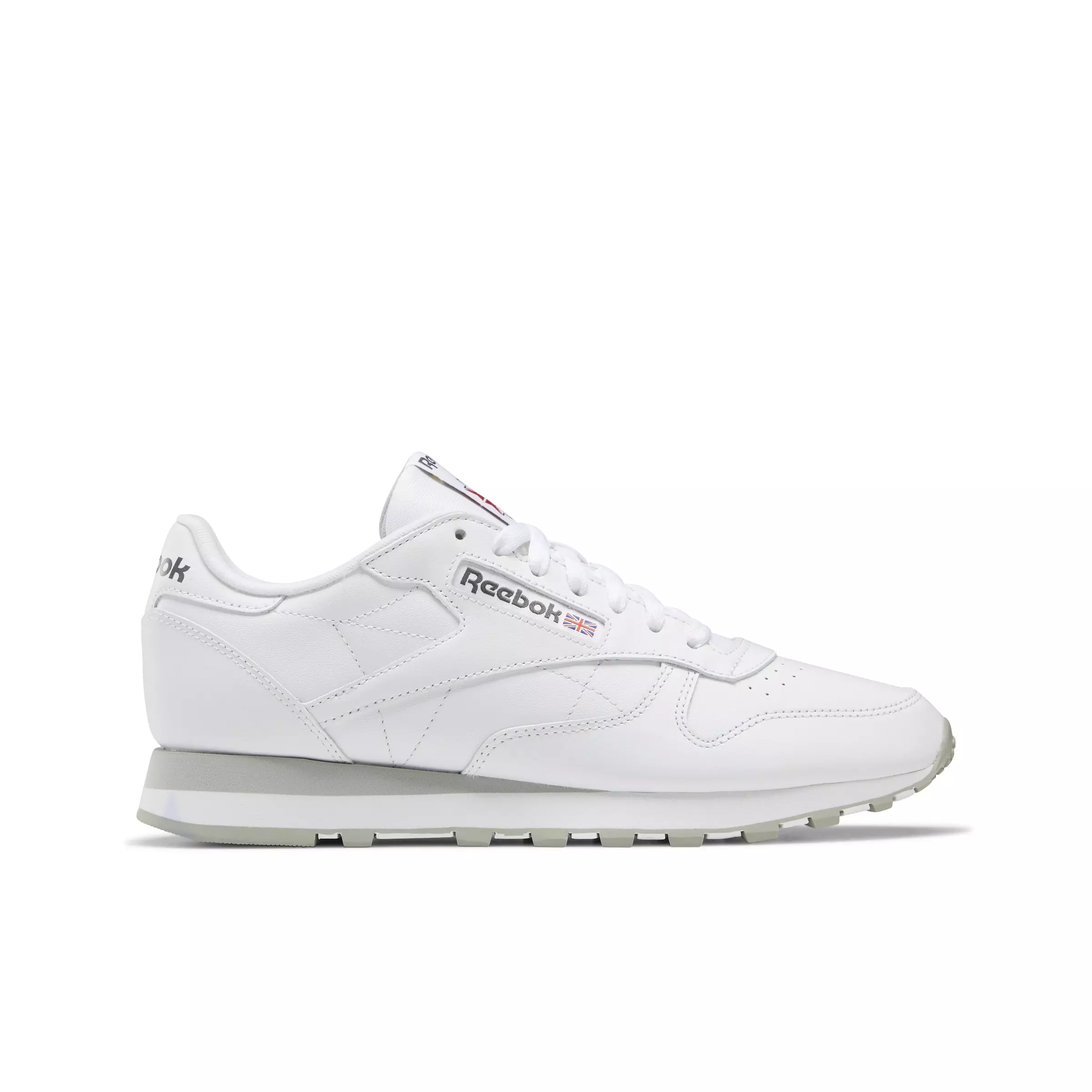 Classic Leather Shoes - Ftwr White / Ftwr White / Pure Grey 3 | Reebok