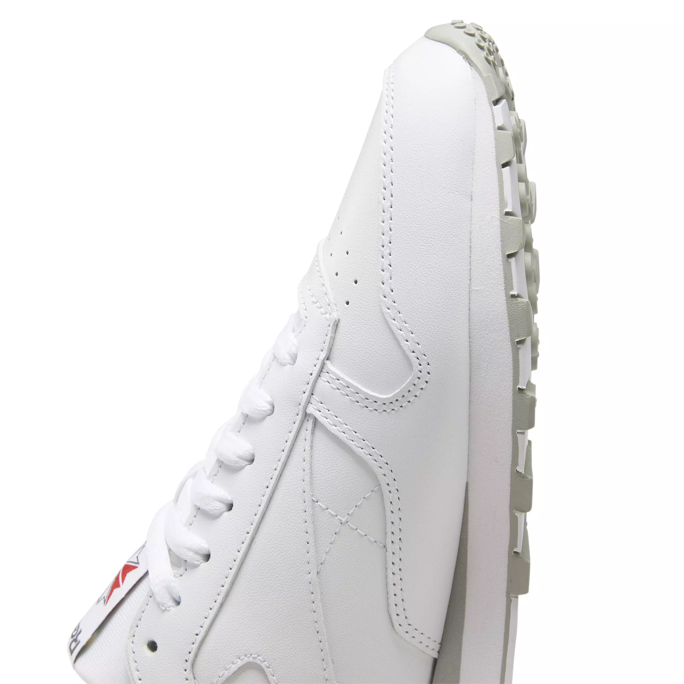 Reebok Classic Leather "Ftwr White/Pure Grey 3/Pure Grey" Unisex Shoe - WHITE/GREY