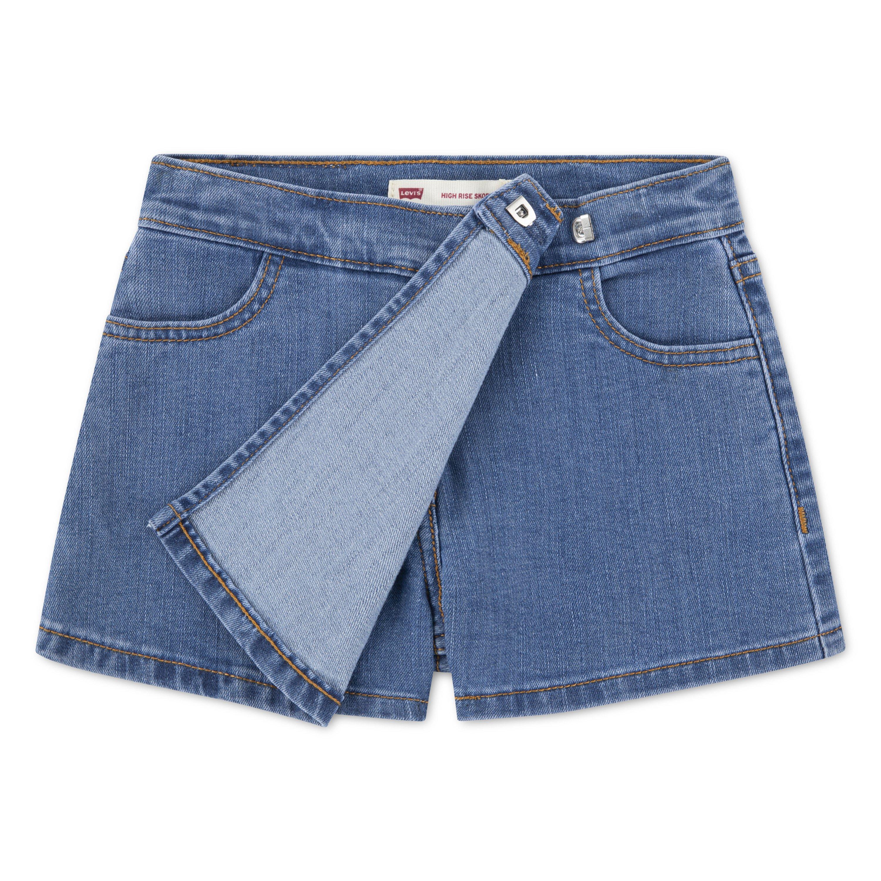 Levi's Big Girls' Skort - Blue - BLUE Thumbnail View 5