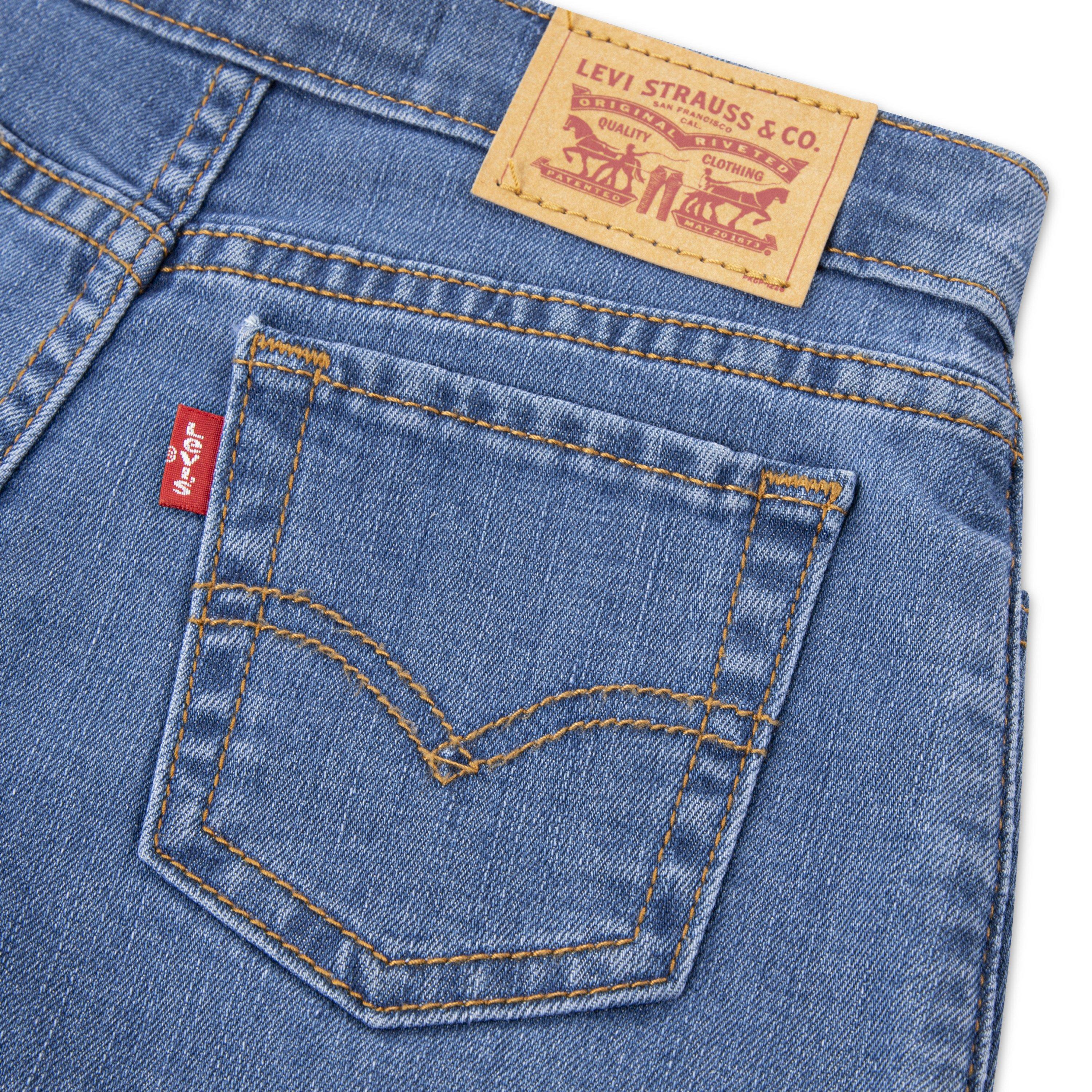 Levi's Big Girls' Skort - Blue - BLUE Thumbnail View 8