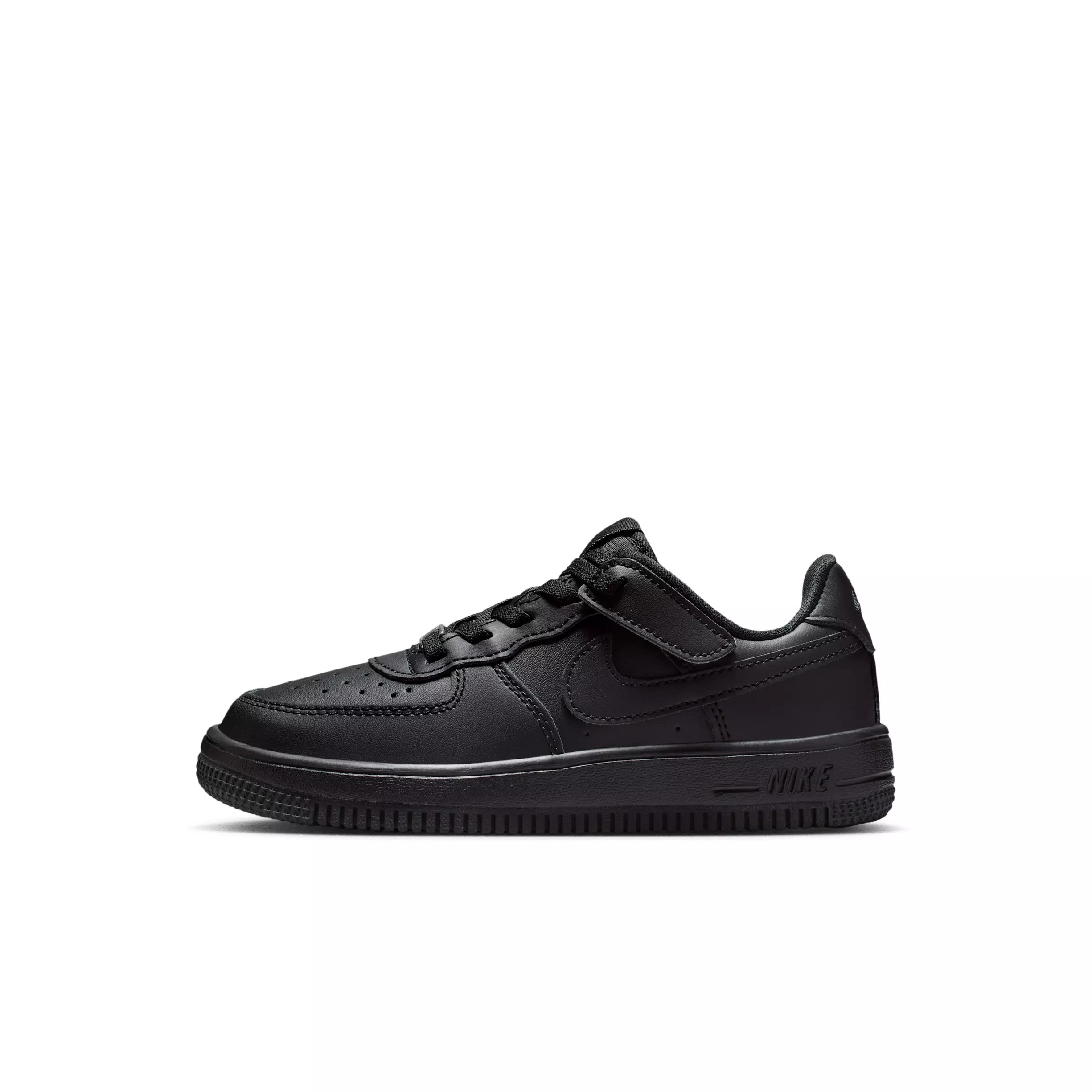 Nike Force 1 Low EasyOn "Black/Black/Black/Black" Preschool Boys' Shoe - BLACK/BLACK/BLACK/BLACK