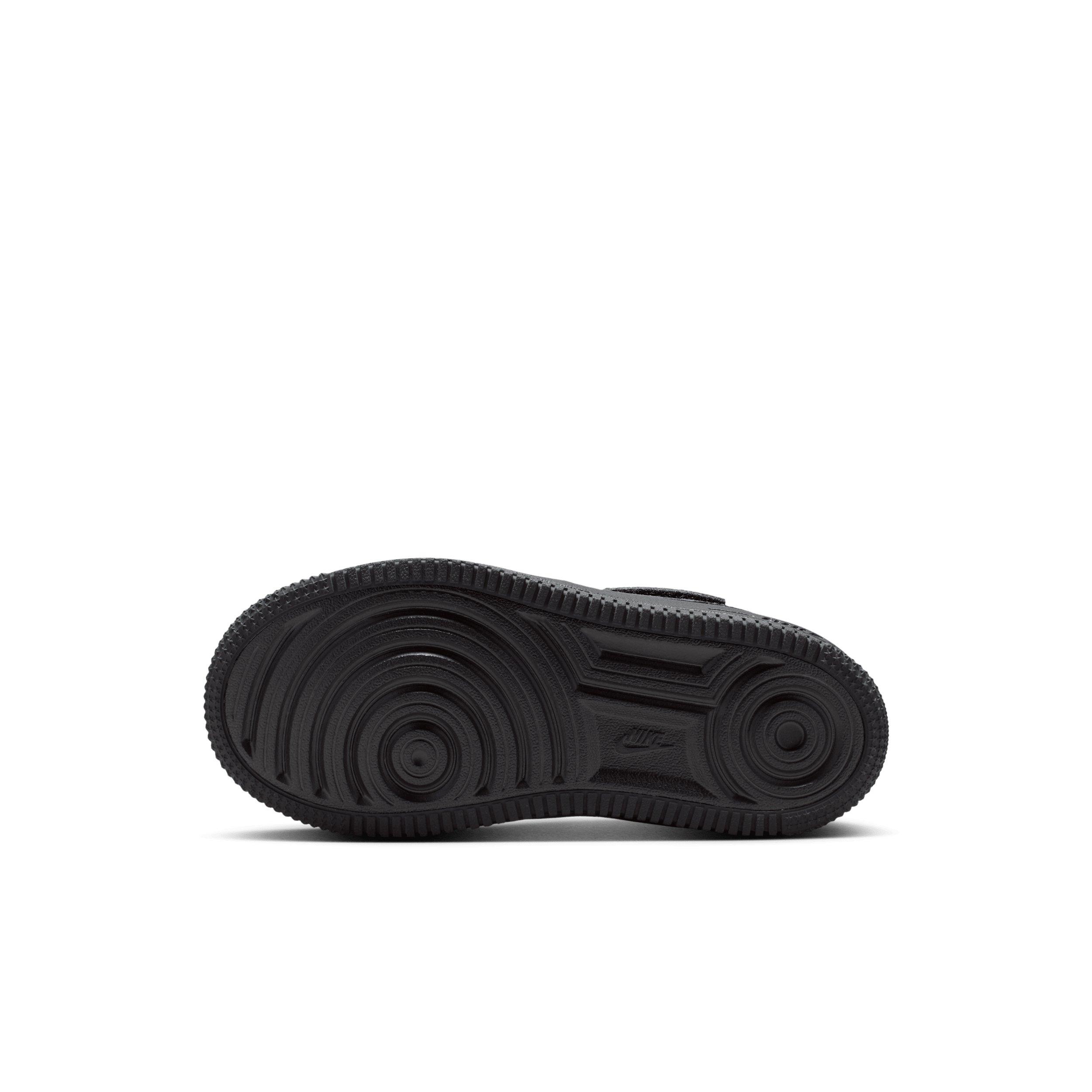Nike Force 1 Low EasyOn "Black/Black/Black/Black" Preschool Boys' Shoe - BLACK/BLACK/BLACK/BLACK Thumbnail View 6