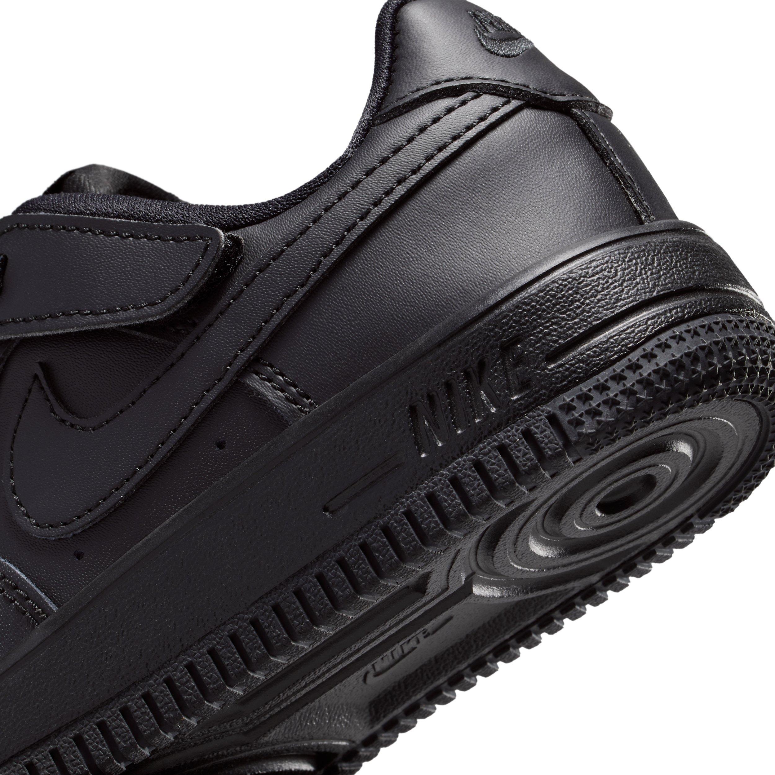 Nike Force 1 Low EasyOn "Black/Black/Black/Black" Preschool Boys' Shoe - BLACK/BLACK/BLACK/BLACK Thumbnail View 8