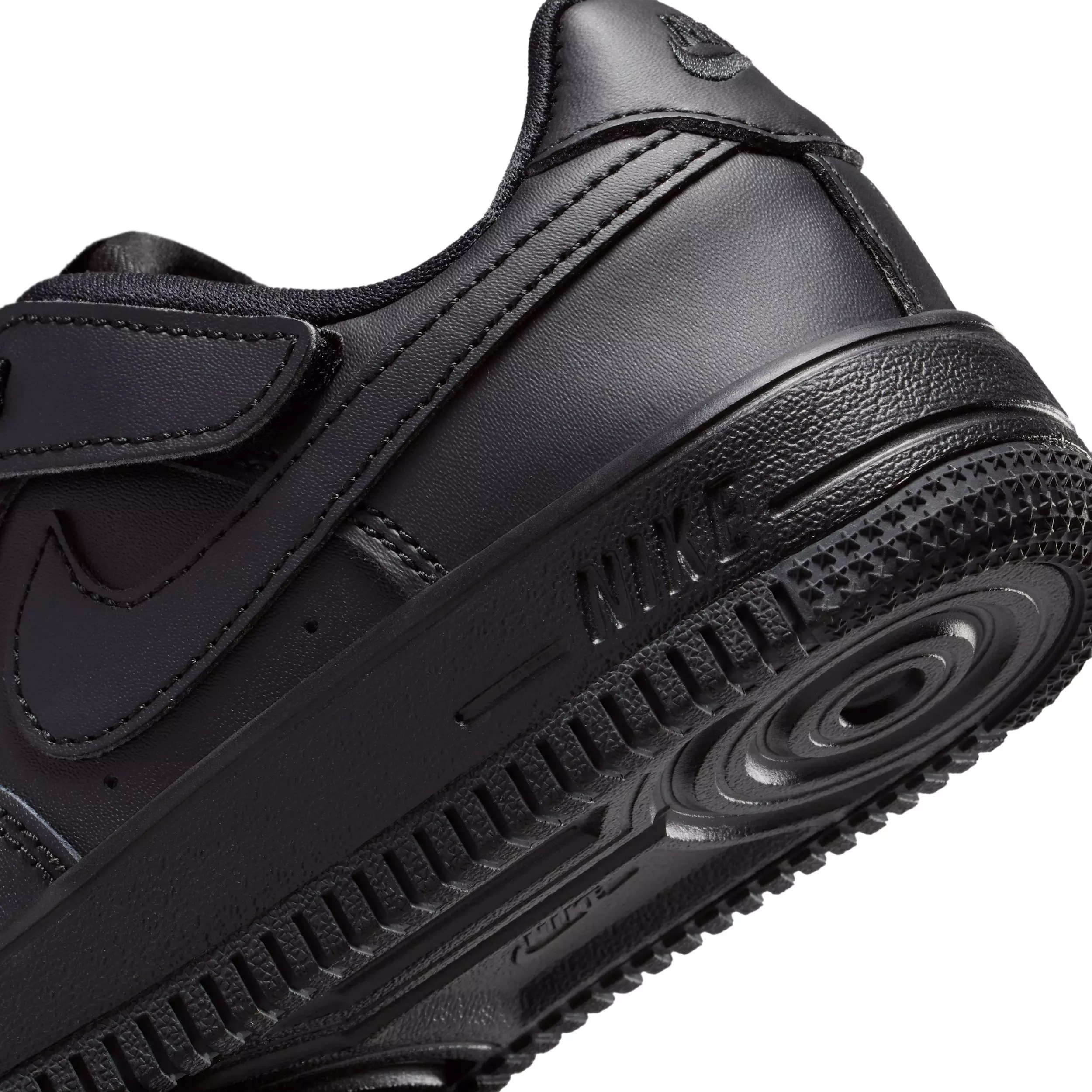 Nike Force 1 Low EasyOn "Black/Black/Black/Black" Preschool Boys' Shoe - BLACK/BLACK/BLACK/BLACK