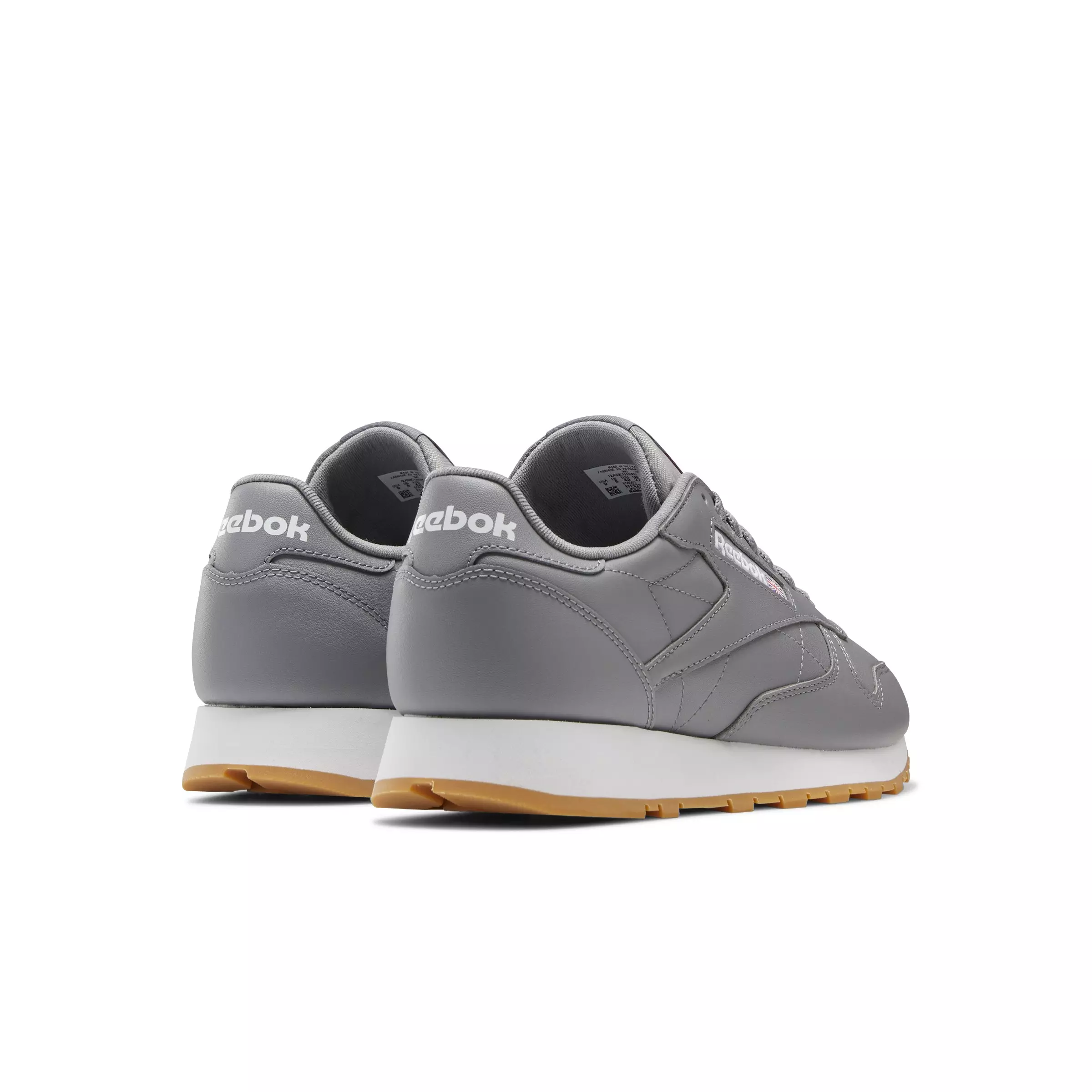Reebok Classic Leather "Pure Grey 5/Ftwr White" Unisex Shoe - GREY/WHITE