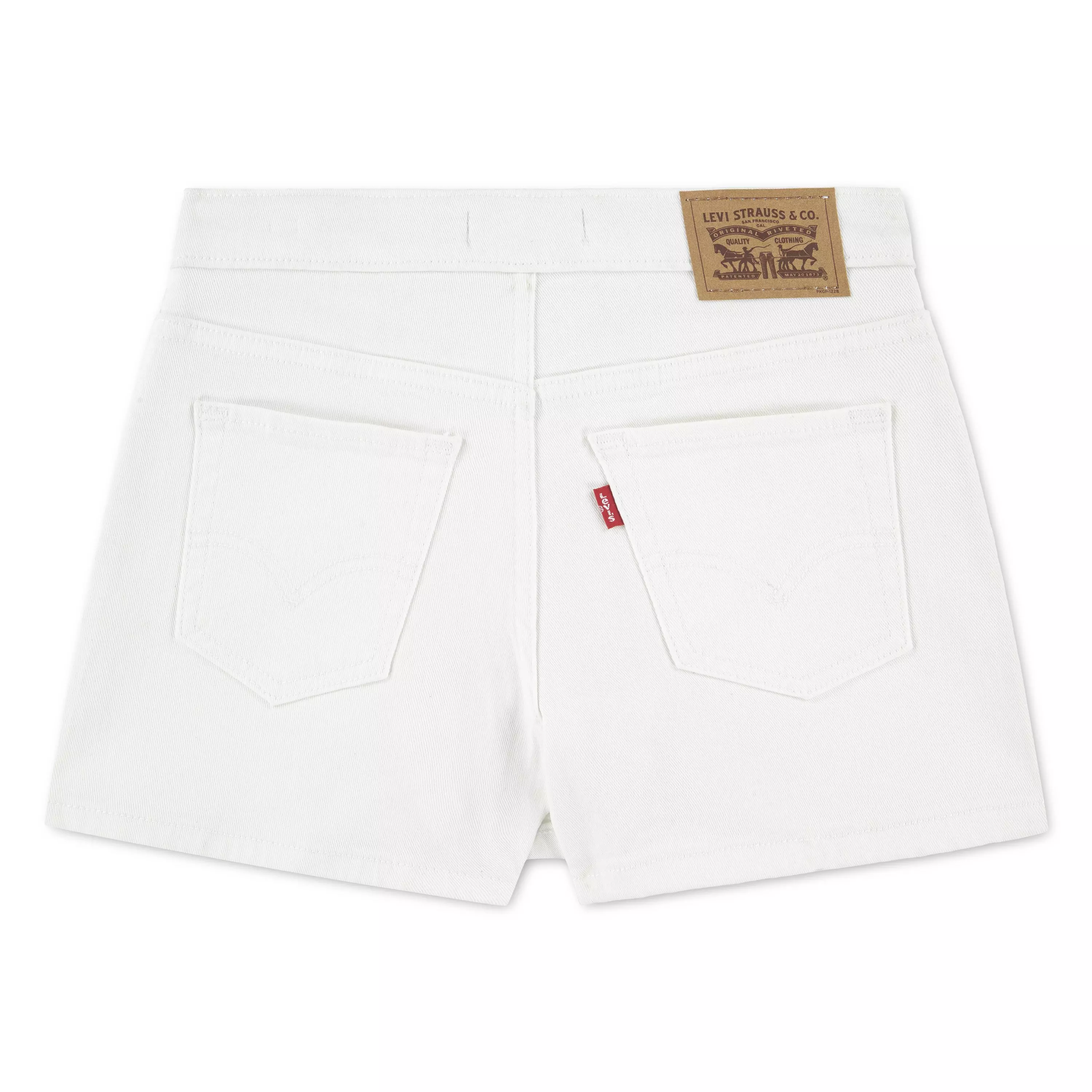 Levi's Little Girls' Denim Skort - White - WHITE