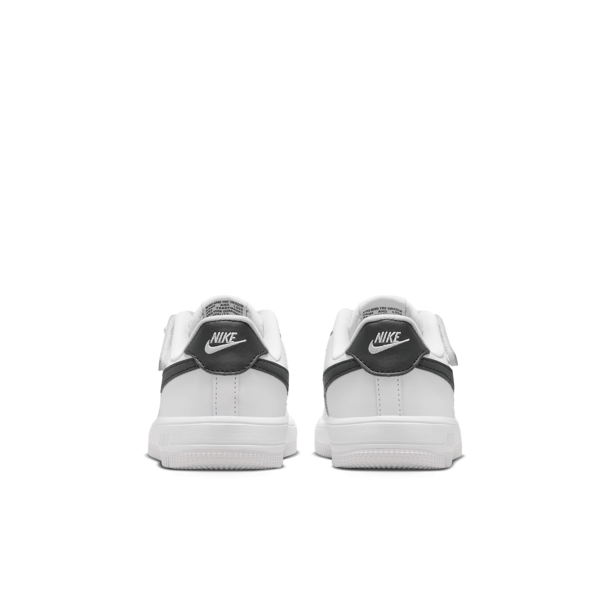 Nike Force 1 Low EasyOn "White/Black" Preschool Boys' Shoe - WHITE/BLACK Thumbnail View 5