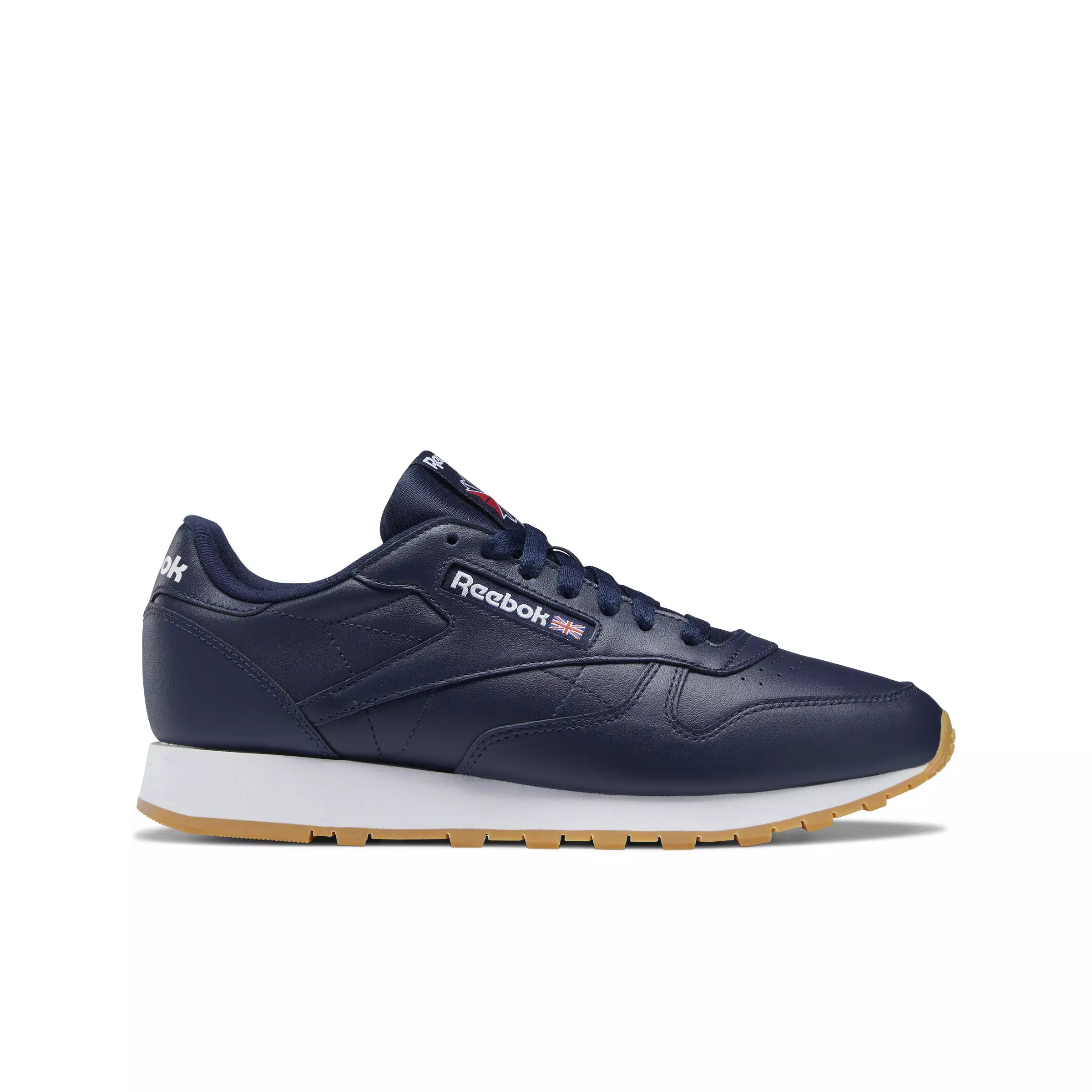 Reebok Classic Leather Vector Navy/Ftwr White Unisex Shoe - Hibbett