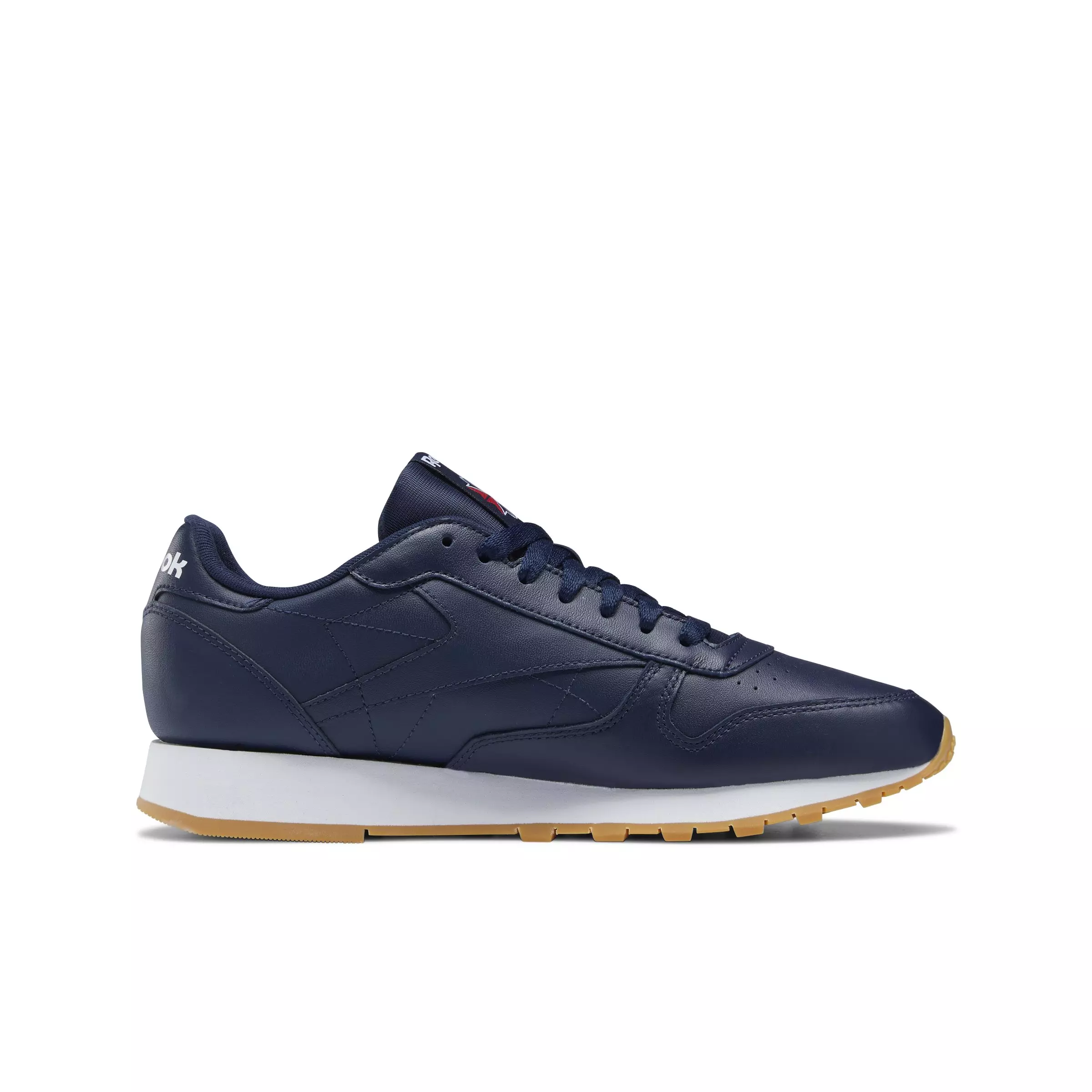 Reebok Classic Leather "Vector Navy/Ftwr White" Unisex Shoe - NAVY/WHITE