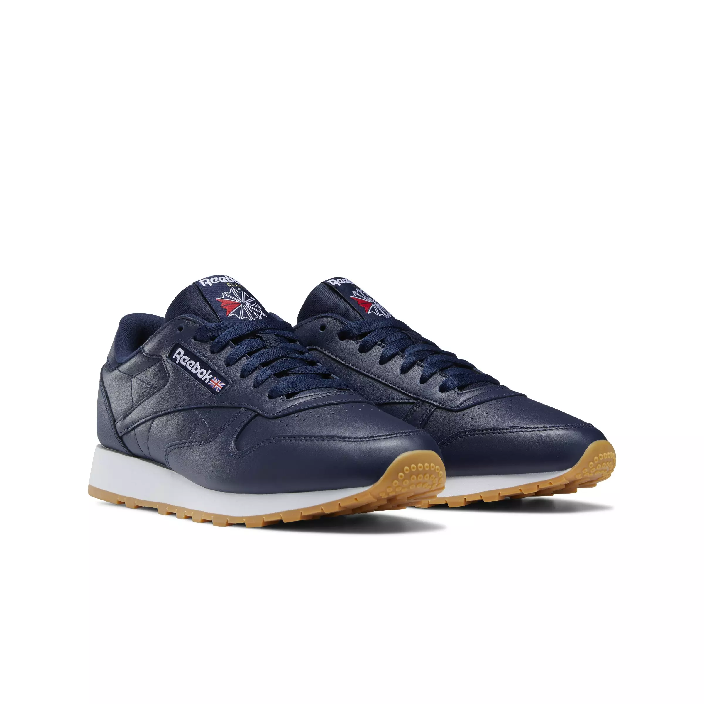 Reebok Classic Leather "Vector Navy/Ftwr White" Unisex Shoe - NAVY/WHITE