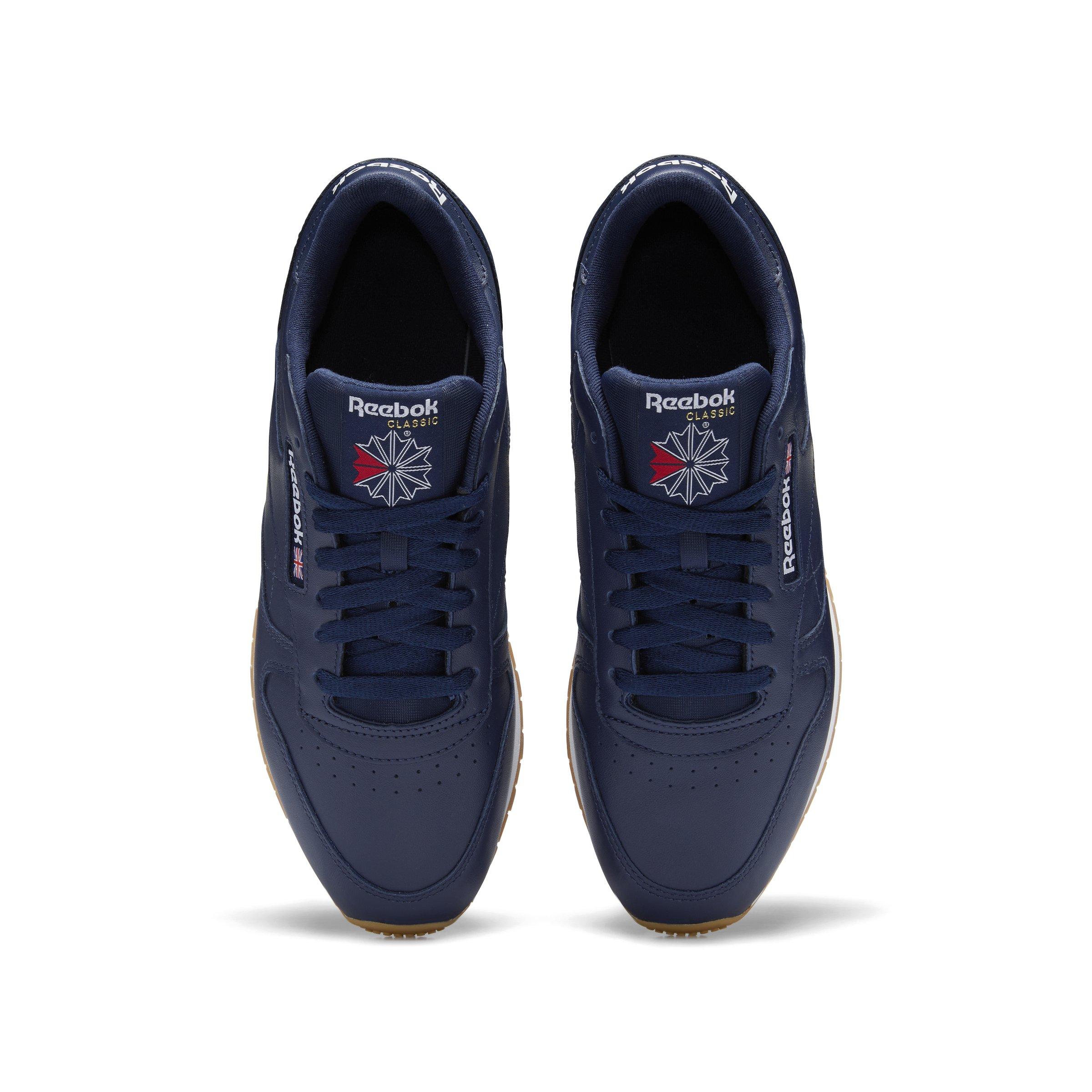 Reebok Classic Leather "Vector Navy/Ftwr White" Unisex Shoe - NAVY/WHITE Thumbnail View 5