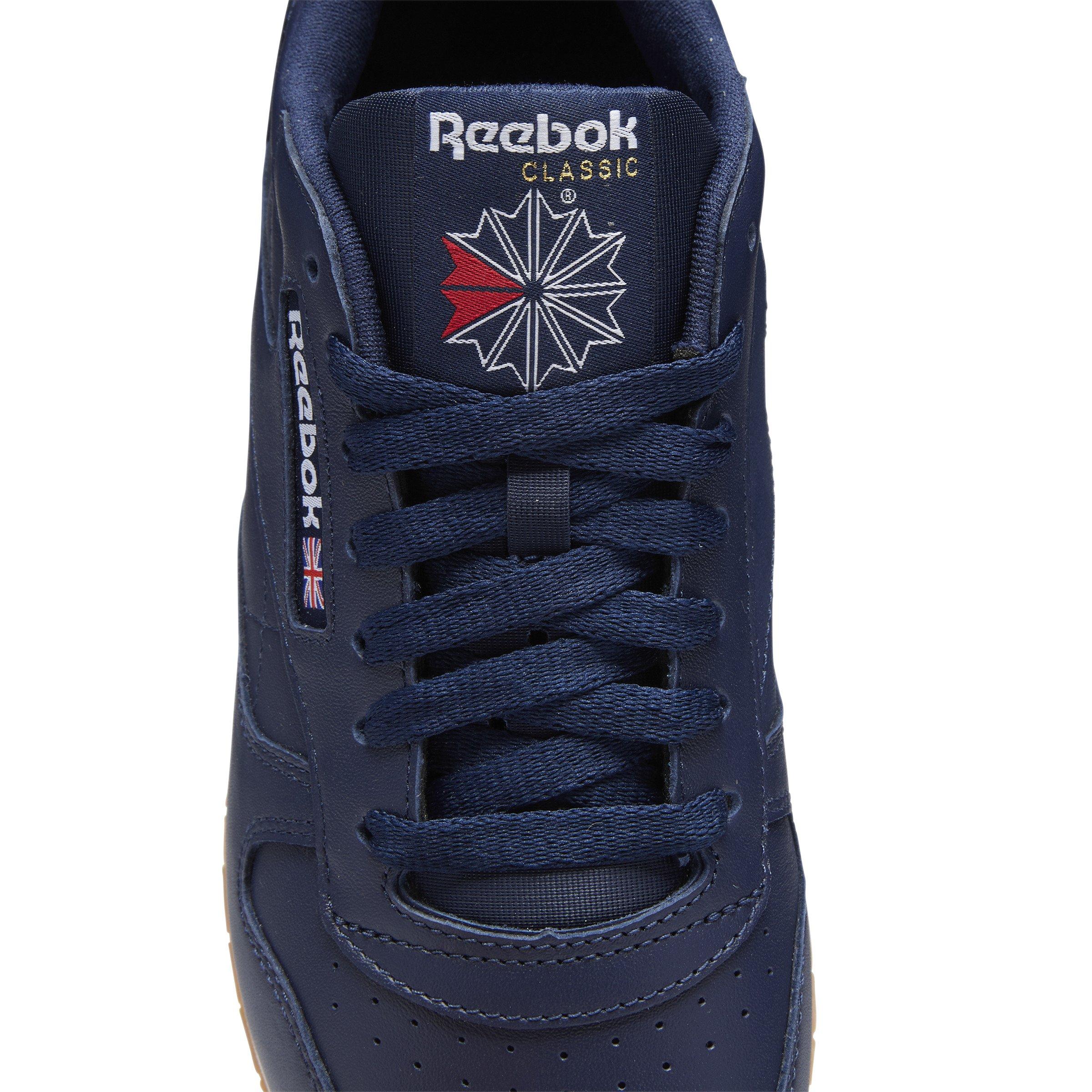 Reebok Classic Leather "Vector Navy/Ftwr White" Unisex Shoe - NAVY/WHITE Thumbnail View 7