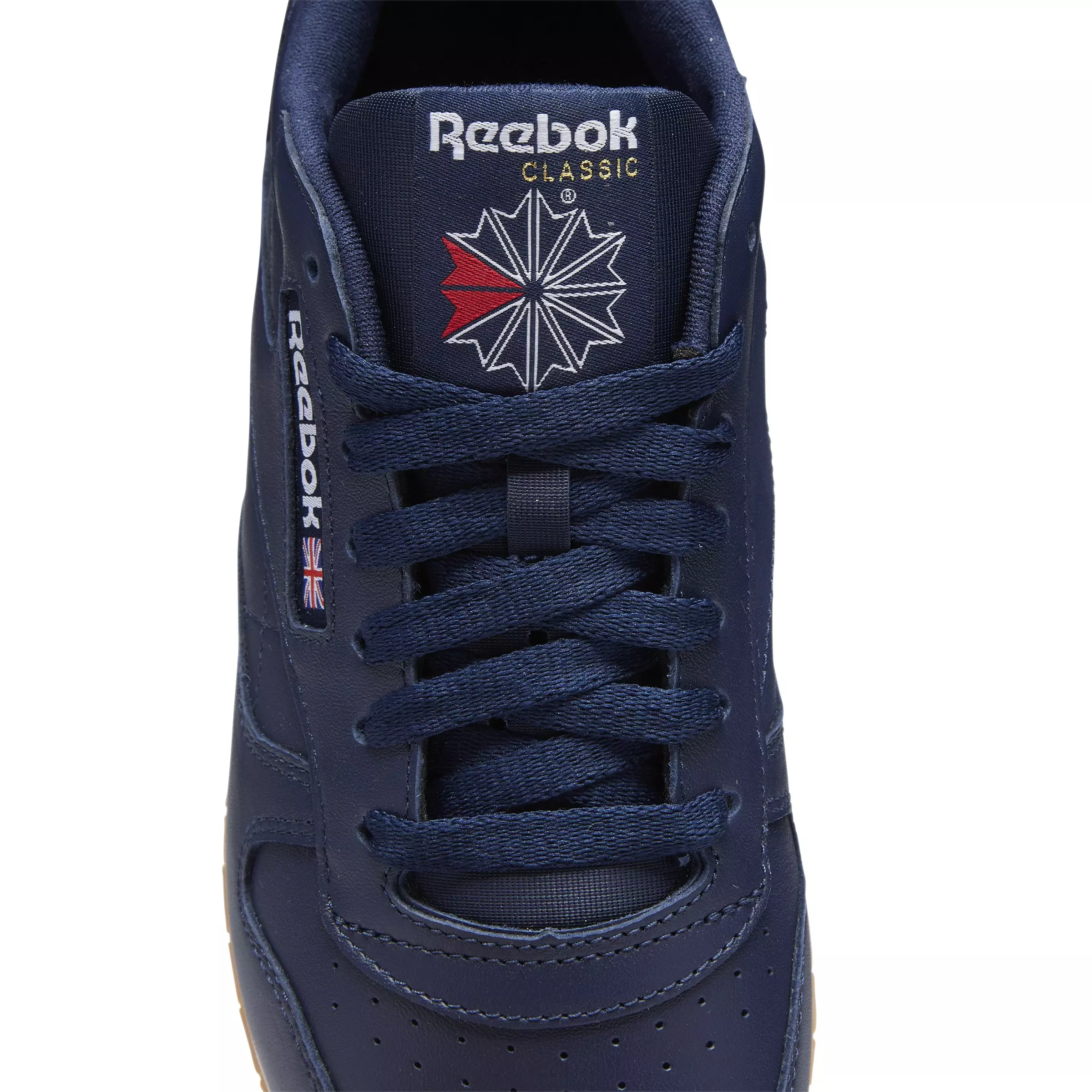 Reebok Classic Leather "Vector Navy/Ftwr White" Unisex Shoe - NAVY/WHITE