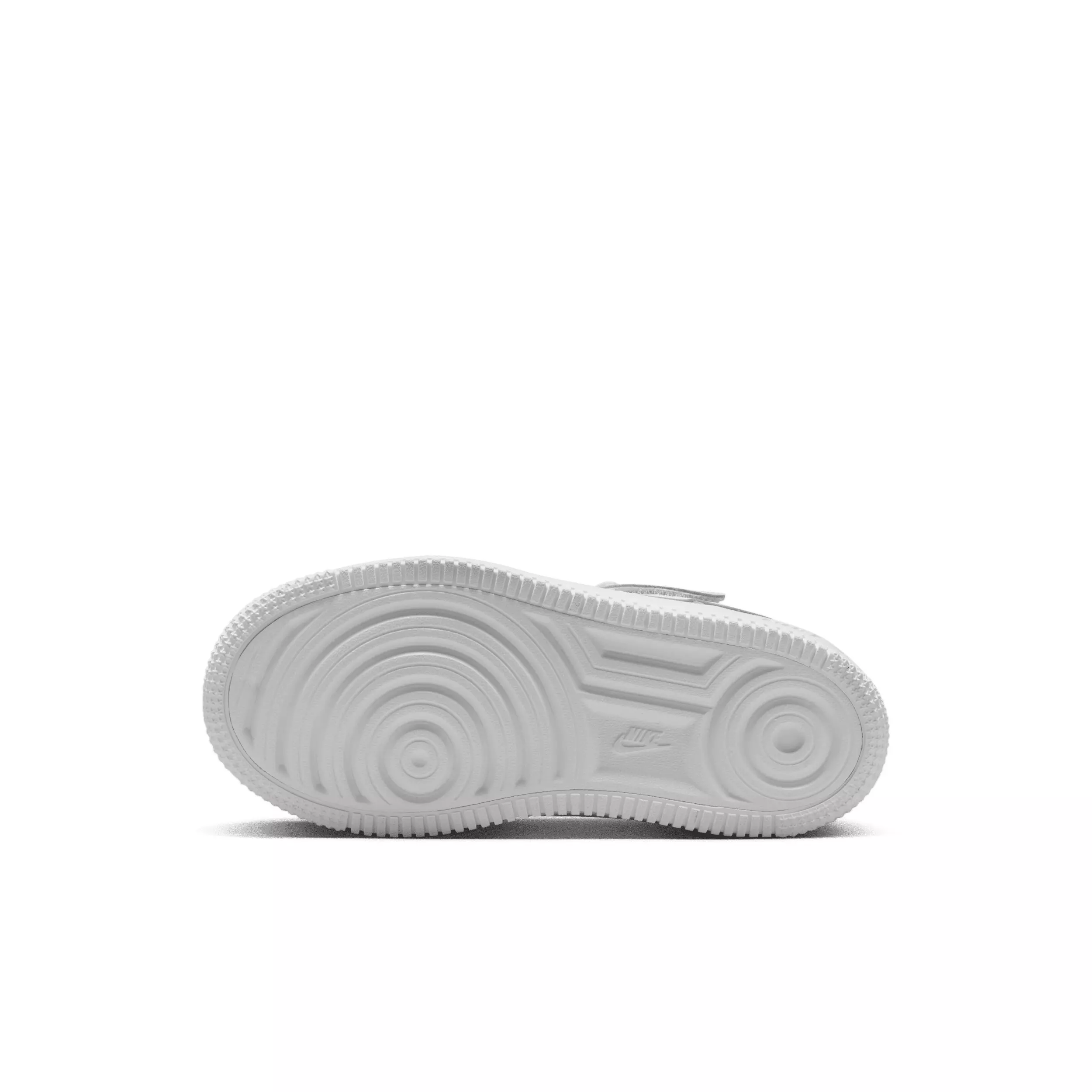 Nike Force 1 Low EasyOn "White/White/White" Preschool Boys' Shoe - WHITE/WHITE/WHITE
