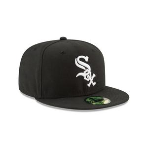 New Era Chicago White Sox Game 59FIFTY Authentic Collection Fitted Hat-Black