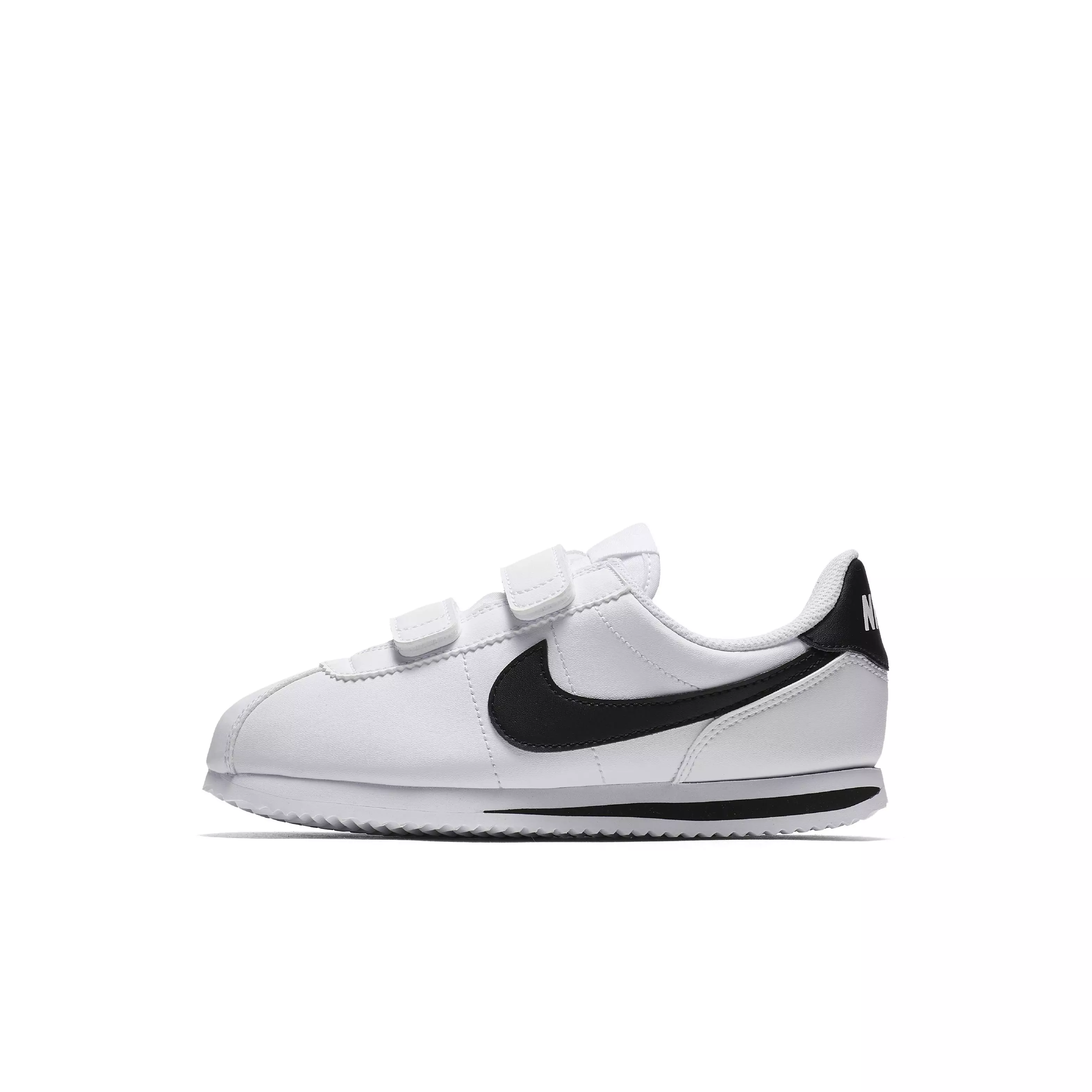 Nike Cortez Basic SL "White/Black" Preschool Boys' Shoe - WHITE/BLACK